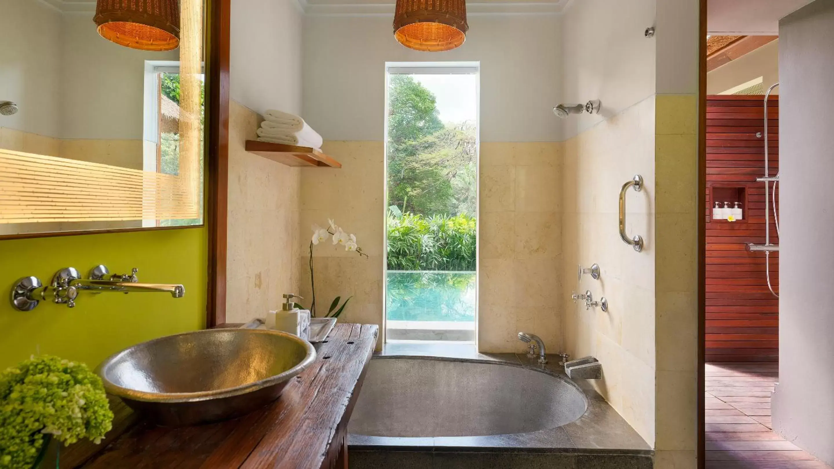 Bathroom in Maya Ubud Resort & Spa