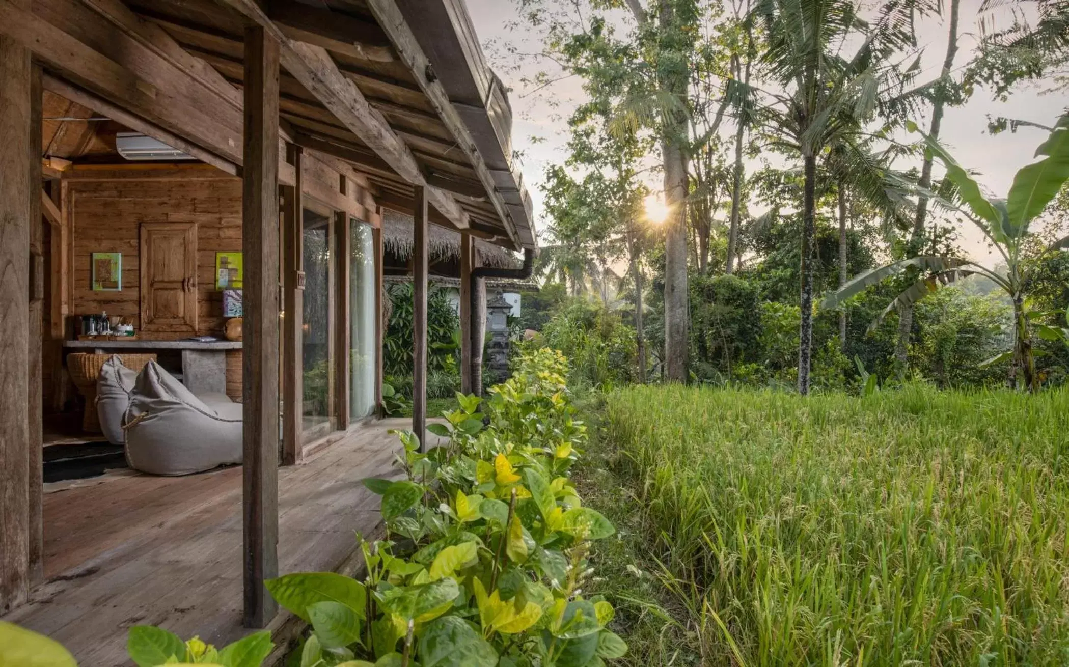 Patio in Blue Karma Dijiwa Ubud