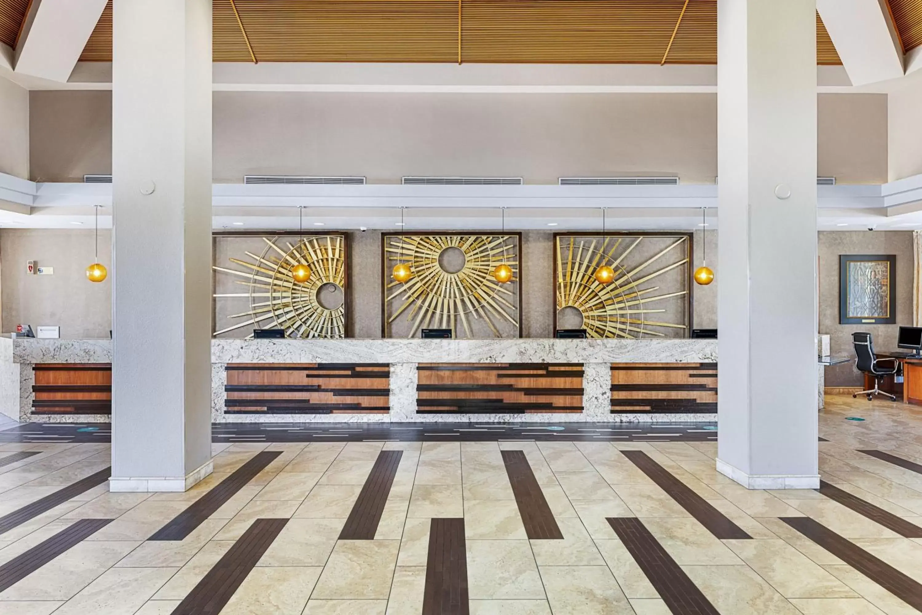 Lobby or reception in Marriott's Desert Springs Villas I