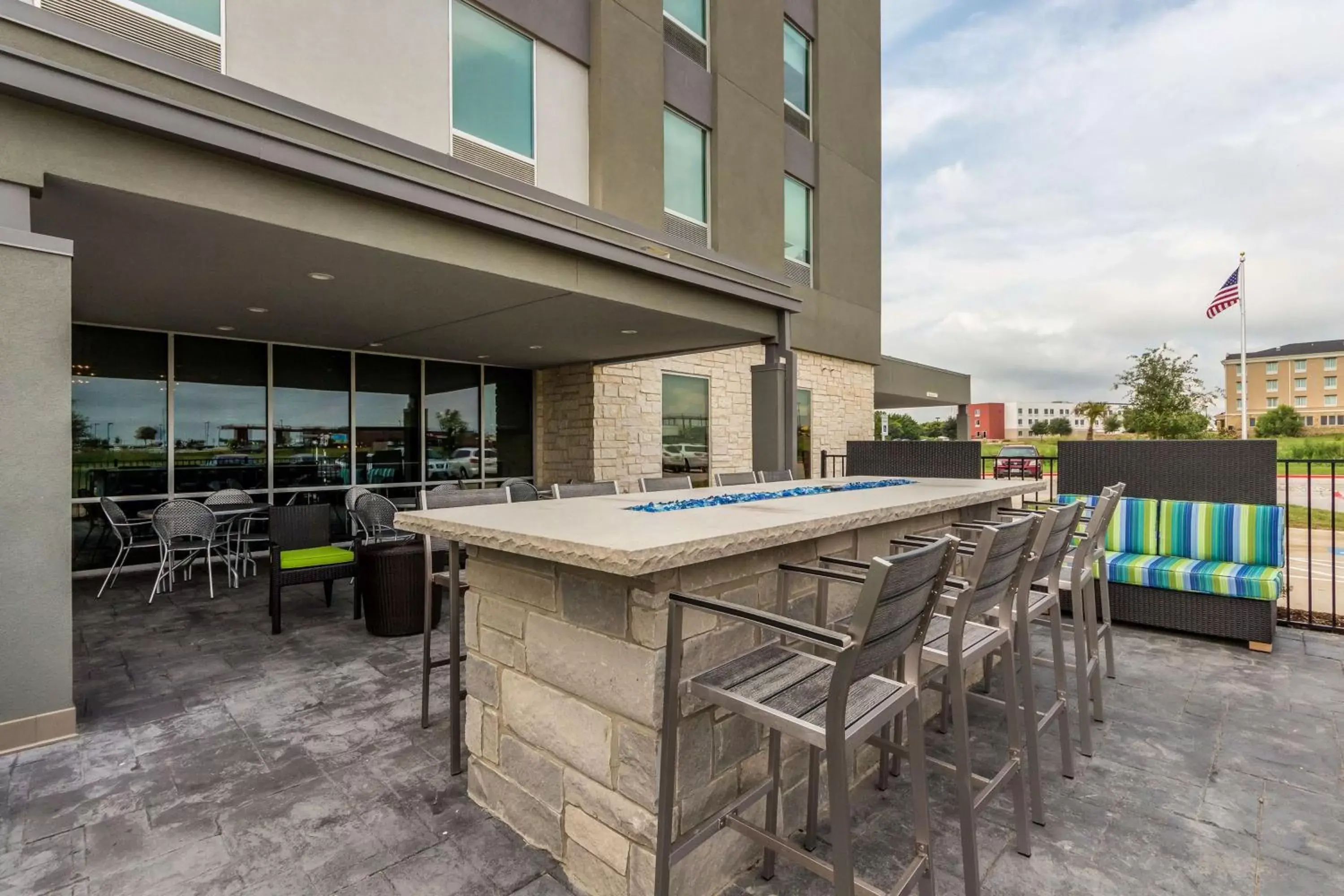 Patio in Home2 Suites By Hilton Fort Worth Northlake