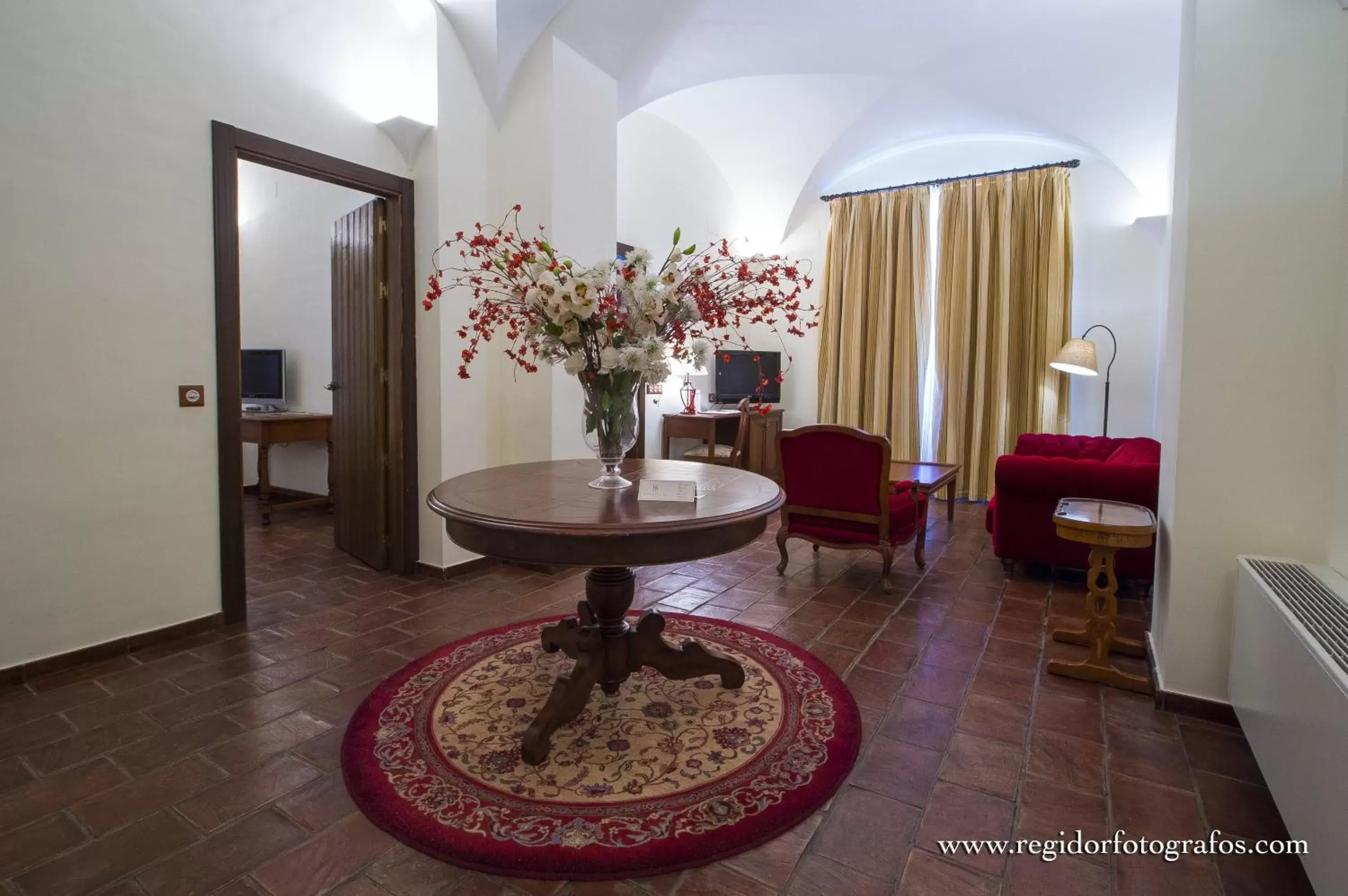 Decorative detail, Seating Area in Hospedium Hotel Cortijo Santa Cruz