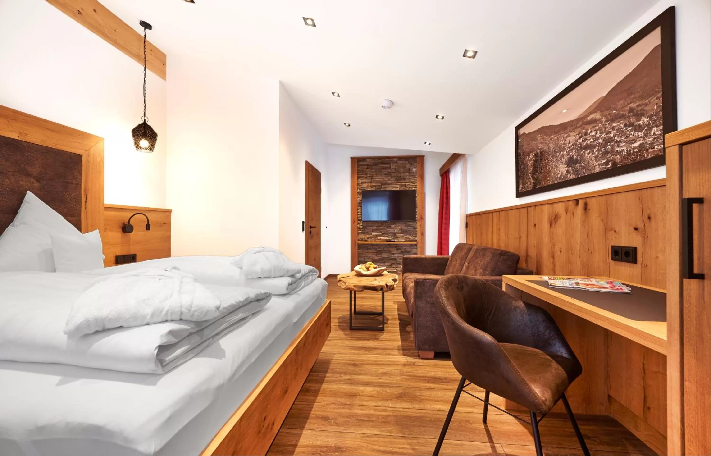 Photo of the whole room, Bed in Wander- und Aktivhotel Adam Bräu