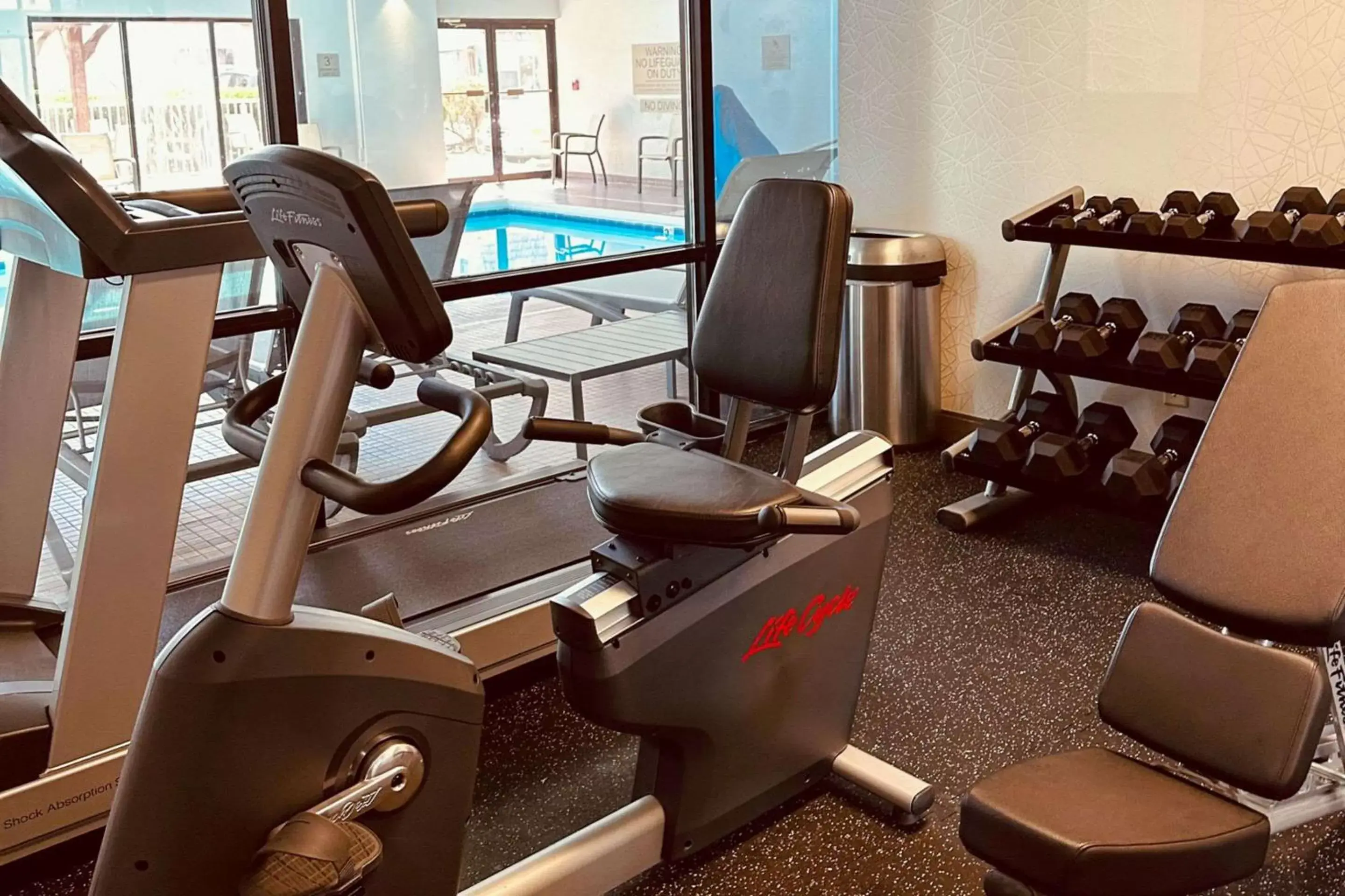 Fitness centre/facilities, Fitness Center/Facilities in Quality Inn & Suites Rehoboth Beach – Dewey