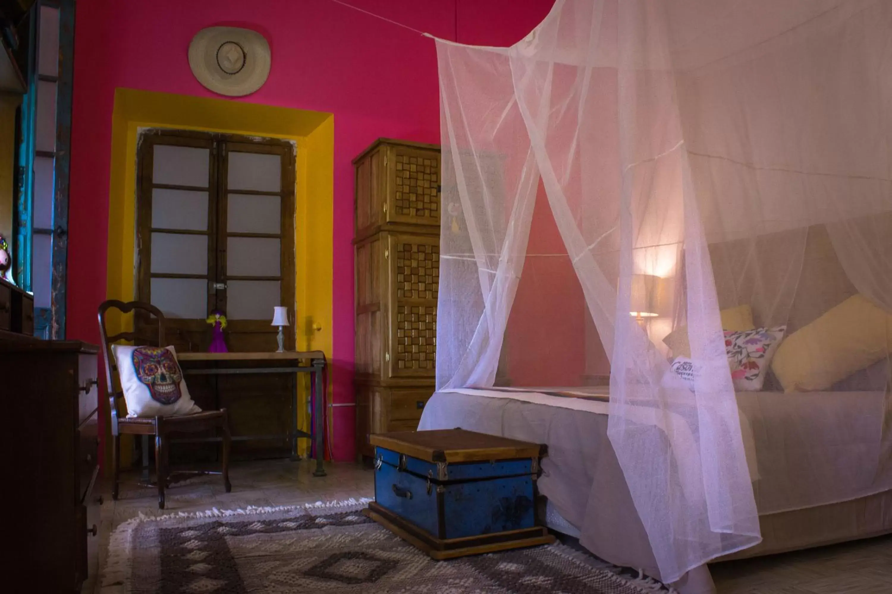 Bedroom, Bed in Casona Tlaquepaque Temazcal & Spa