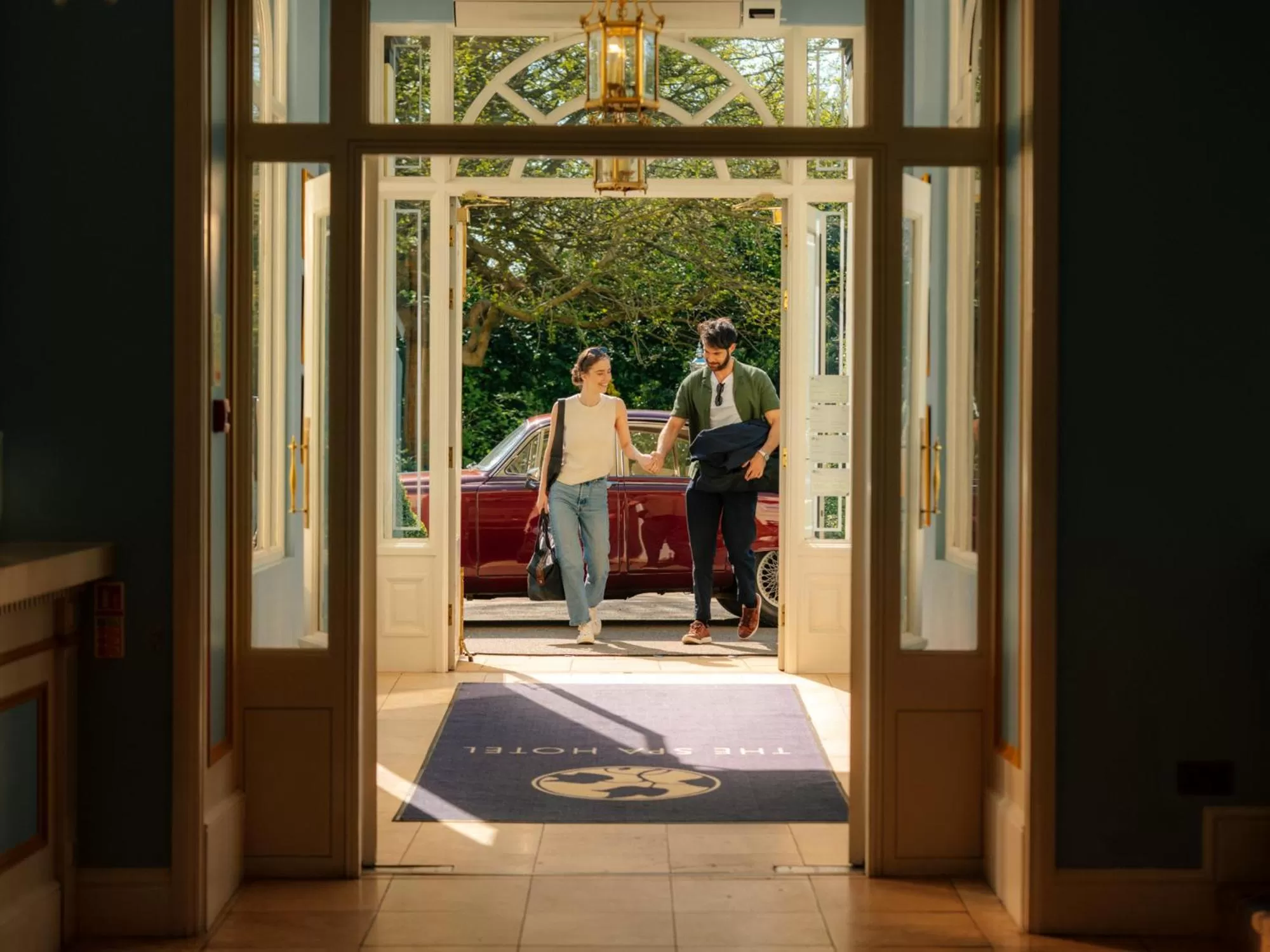 Facade/entrance in The Spa Hotel