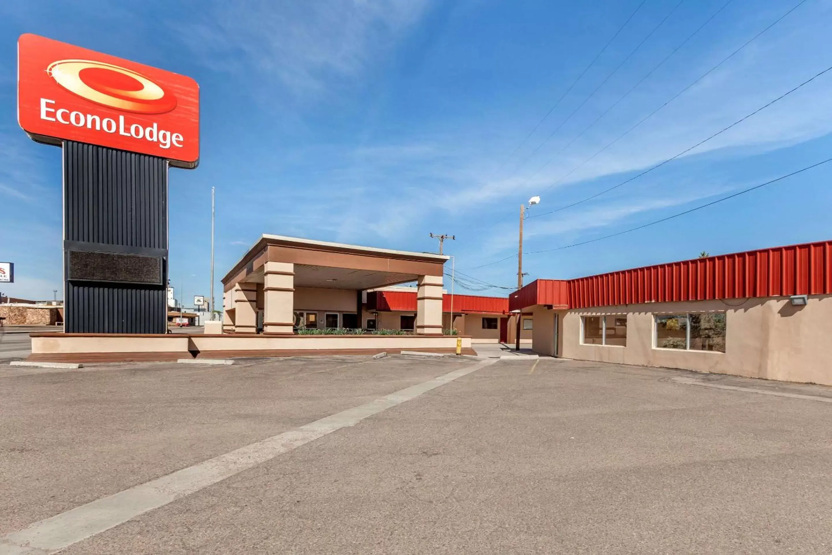 Property building in Econo Lodge Clovis