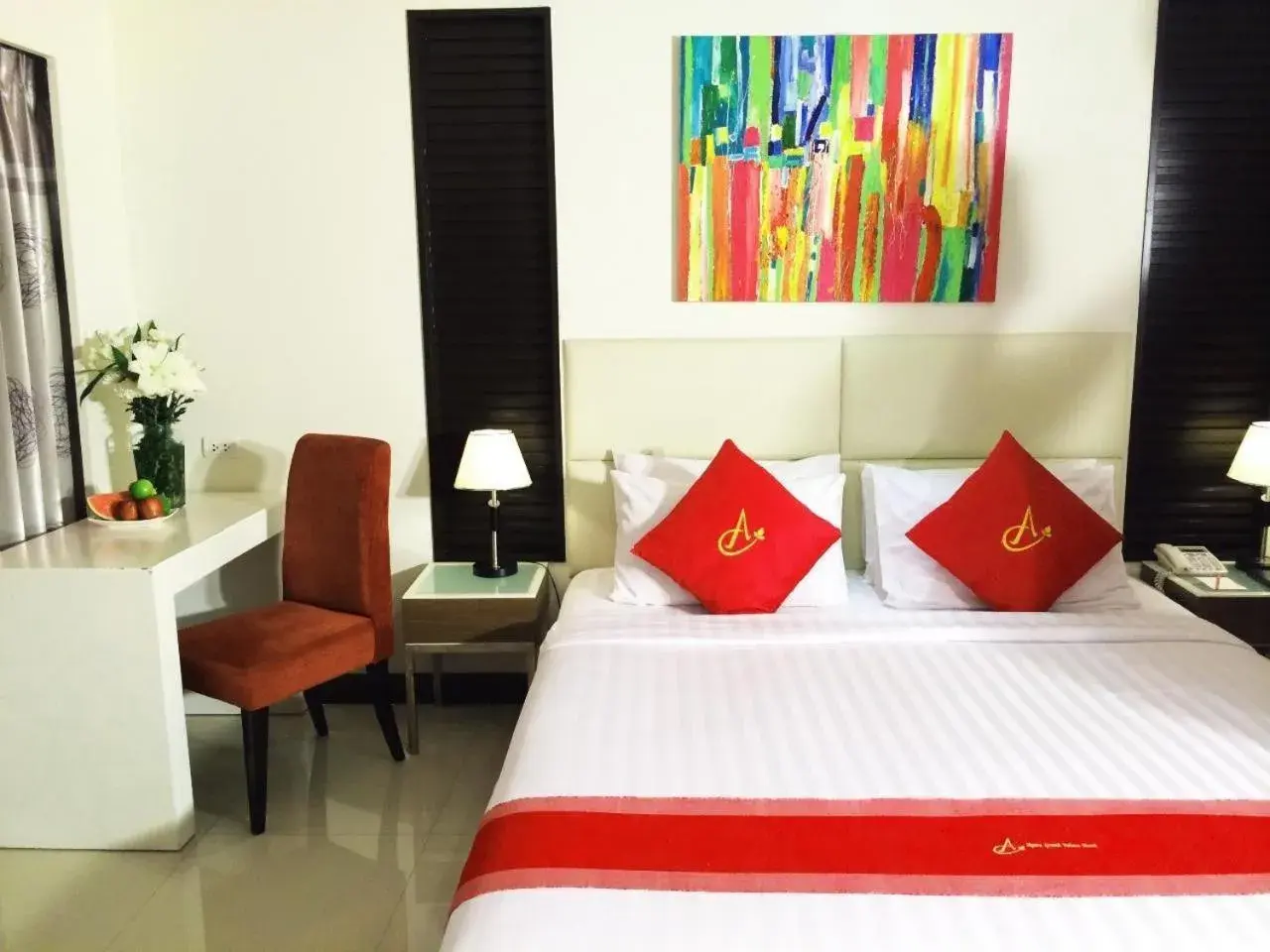 Bed in Ayara Grand Palace Hotel (SHA Extra Plus)