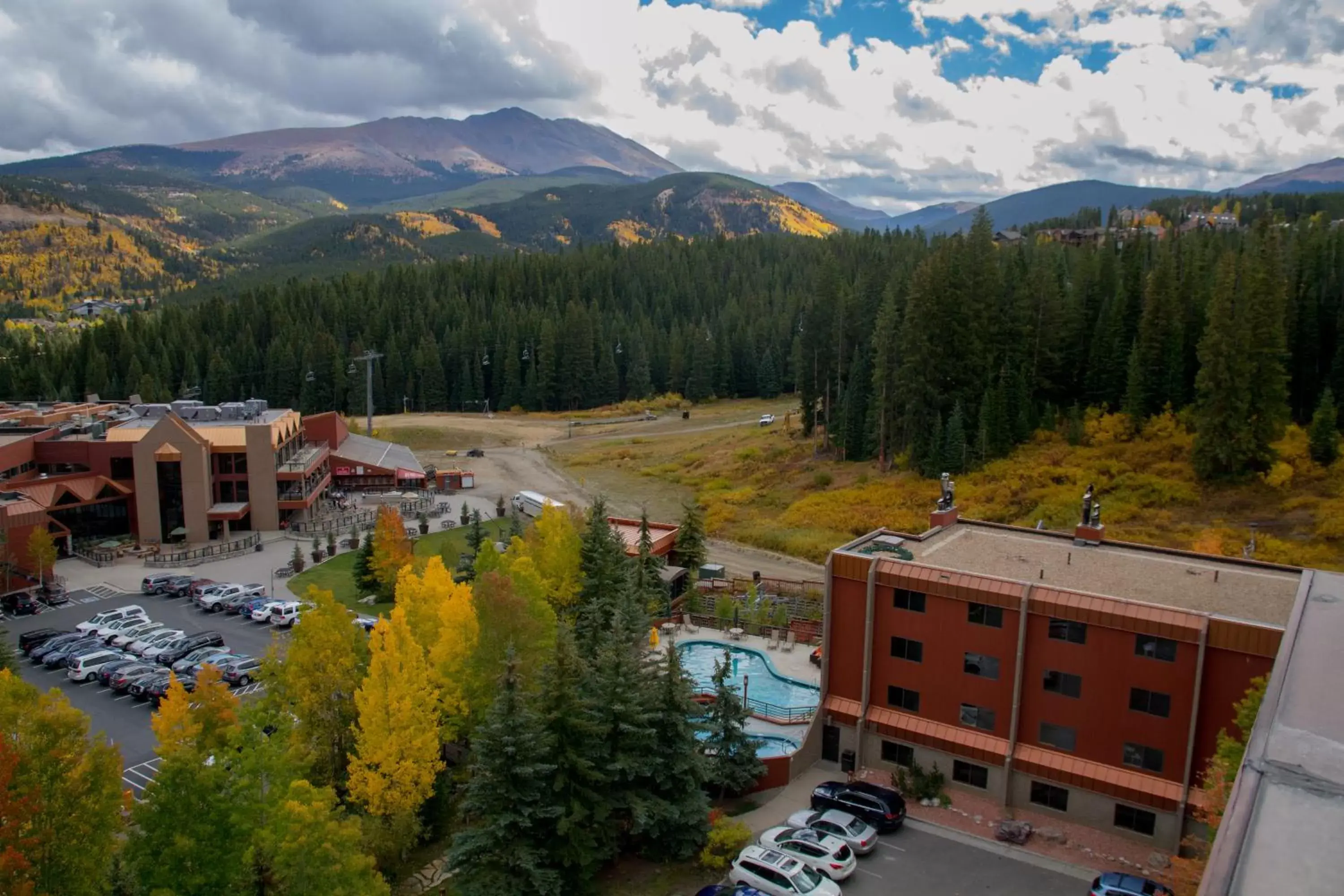 Property building, Bird's-eye View in Beaver Run Resort