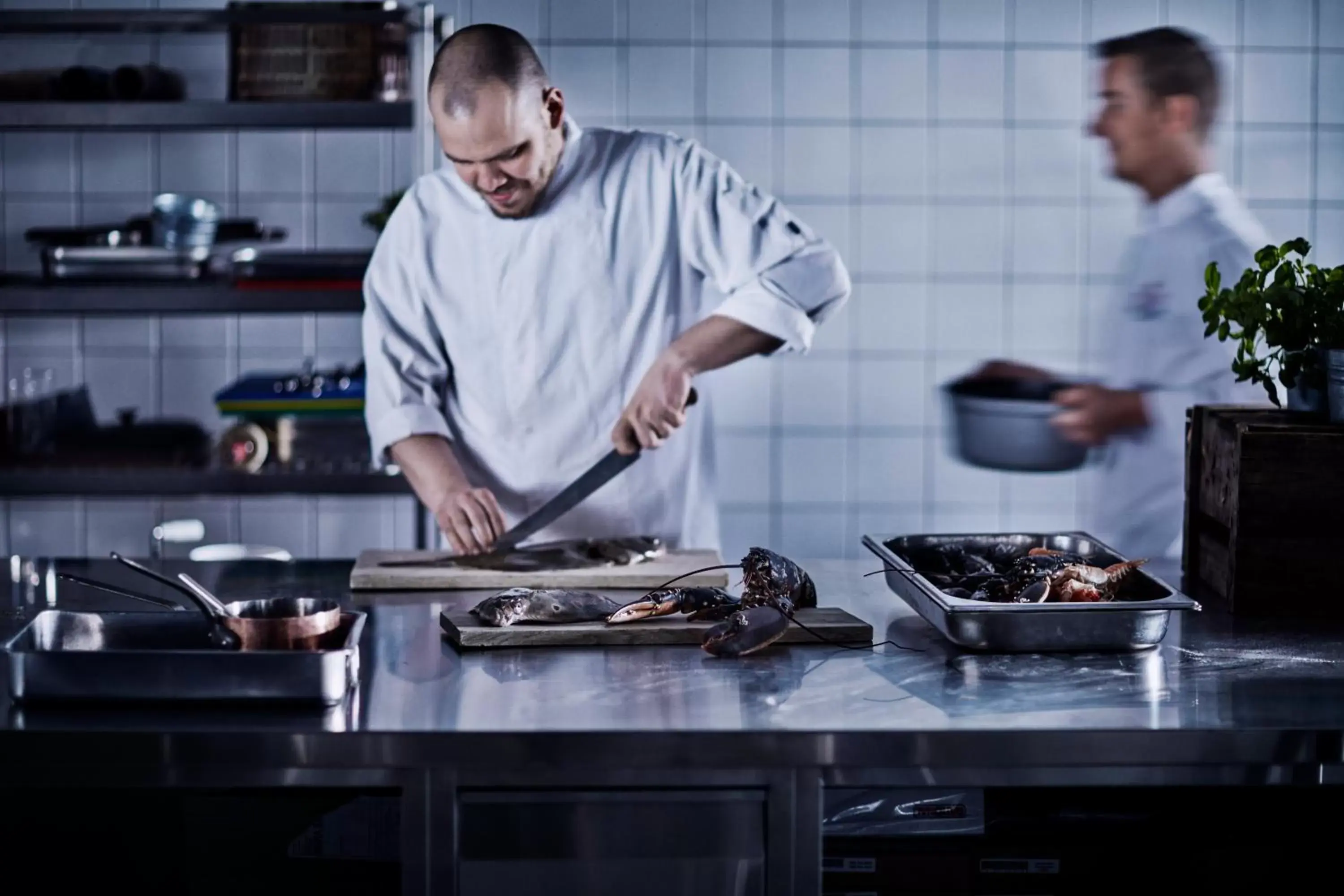 Restaurant/places to eat, Kitchen/Kitchenette in Crowne Plaza Copenhagen Towers, an IHG Hotel