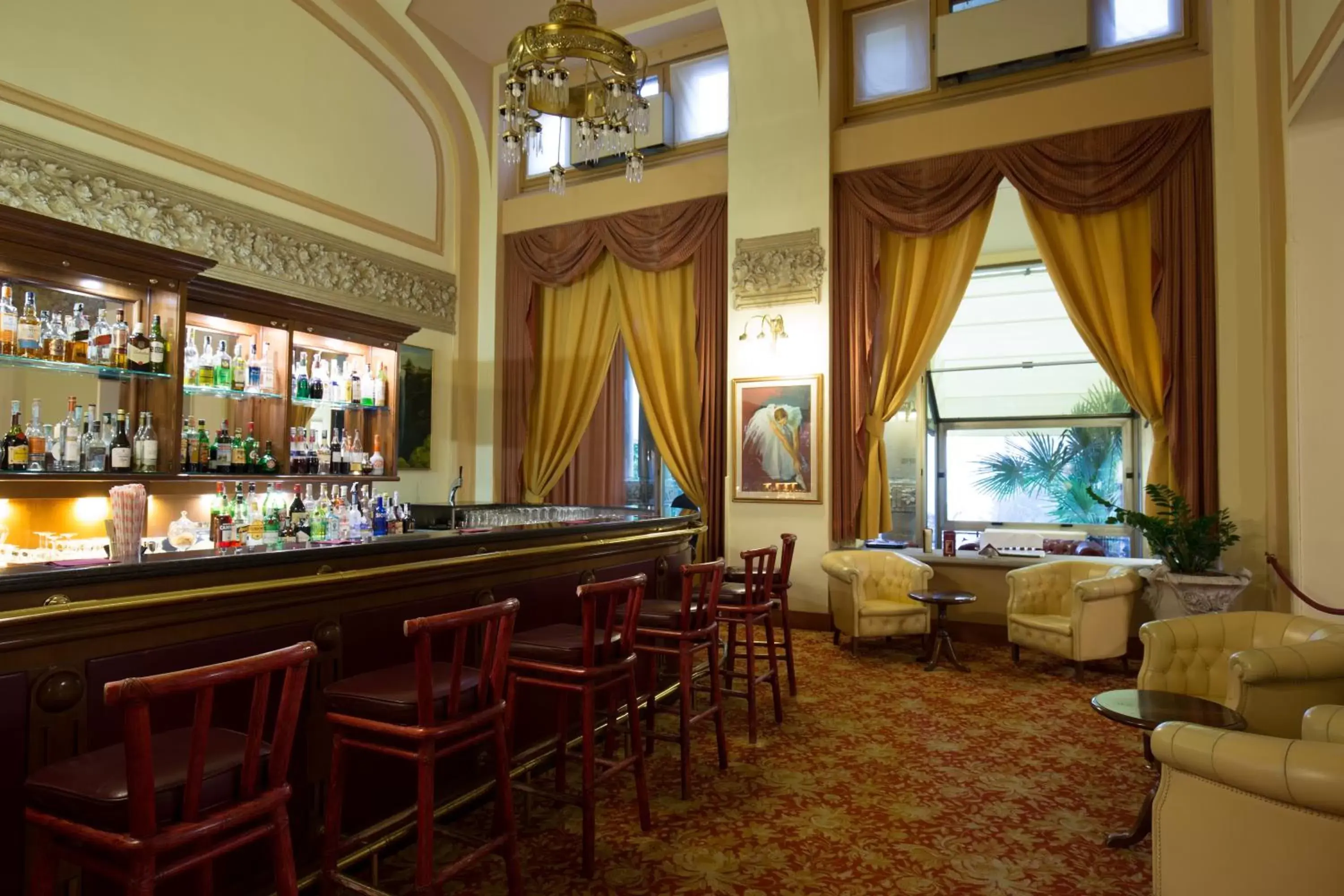 Lounge or bar, Lounge/Bar in Palace Grand Hotel Varese