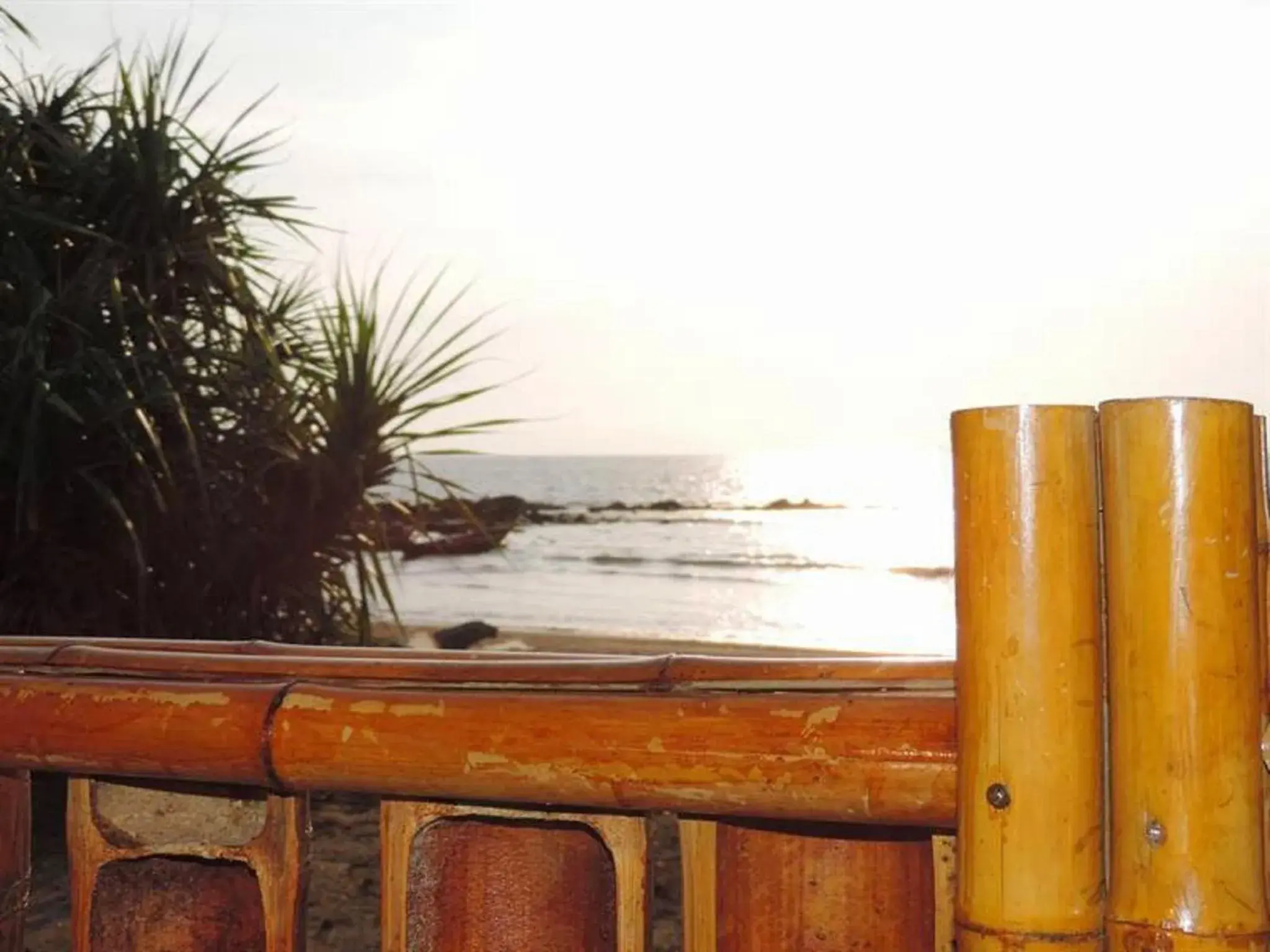 Sea view, Balcony/Terrace in Lazy Days Bungalows