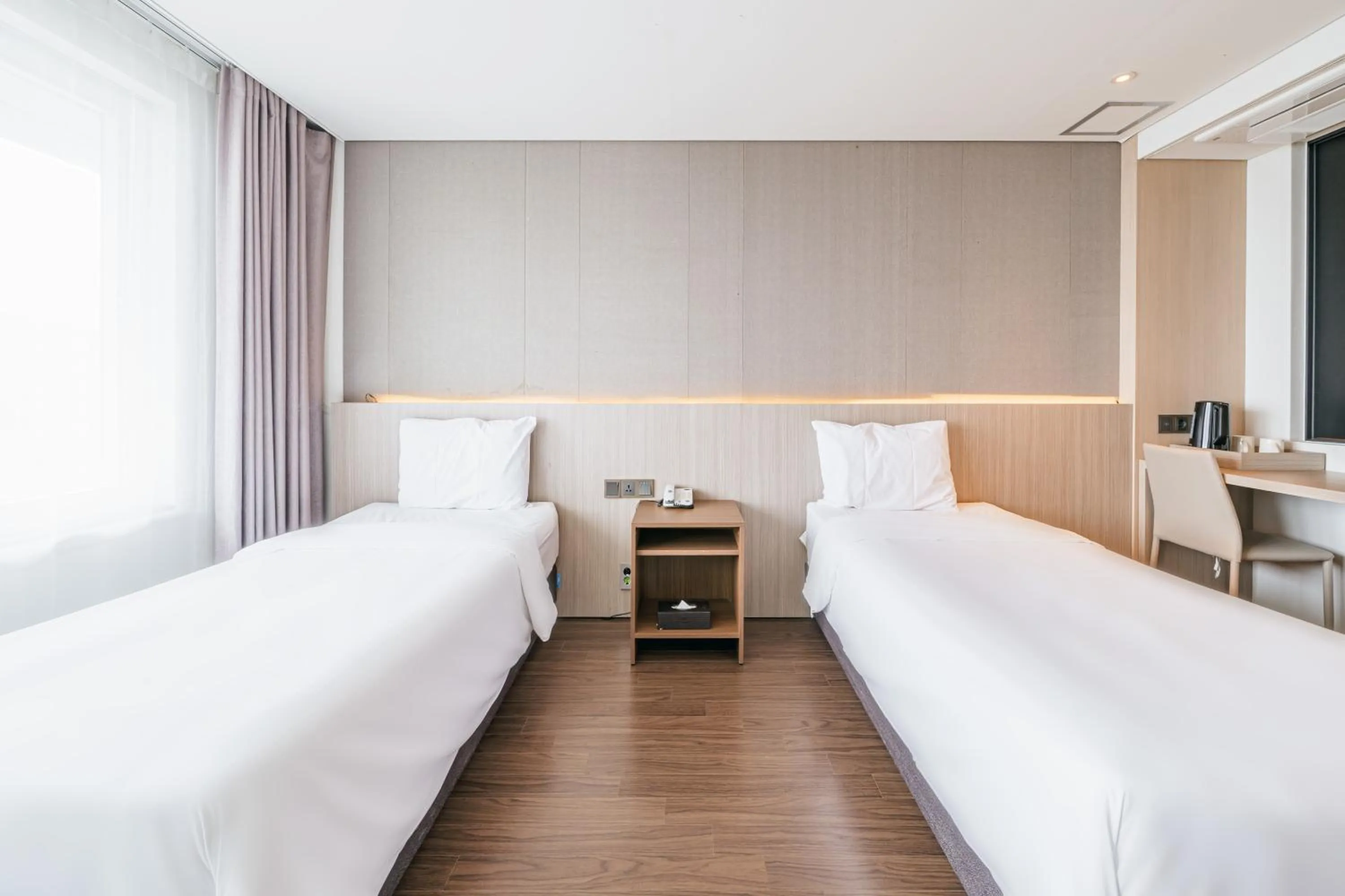 Bed in The First70 Hotel