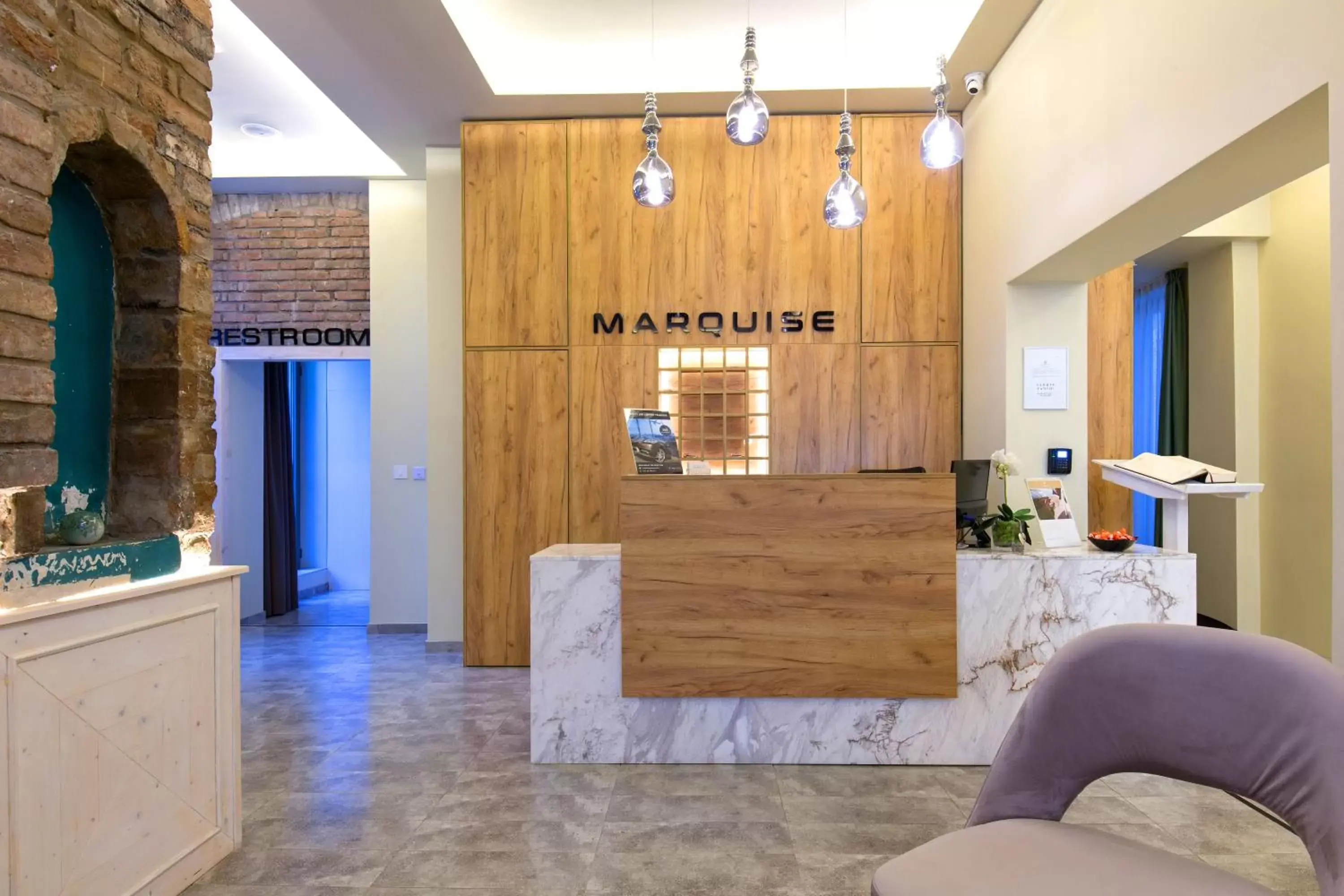 Property logo or sign, Lobby/Reception in Marquise Hotel Garni