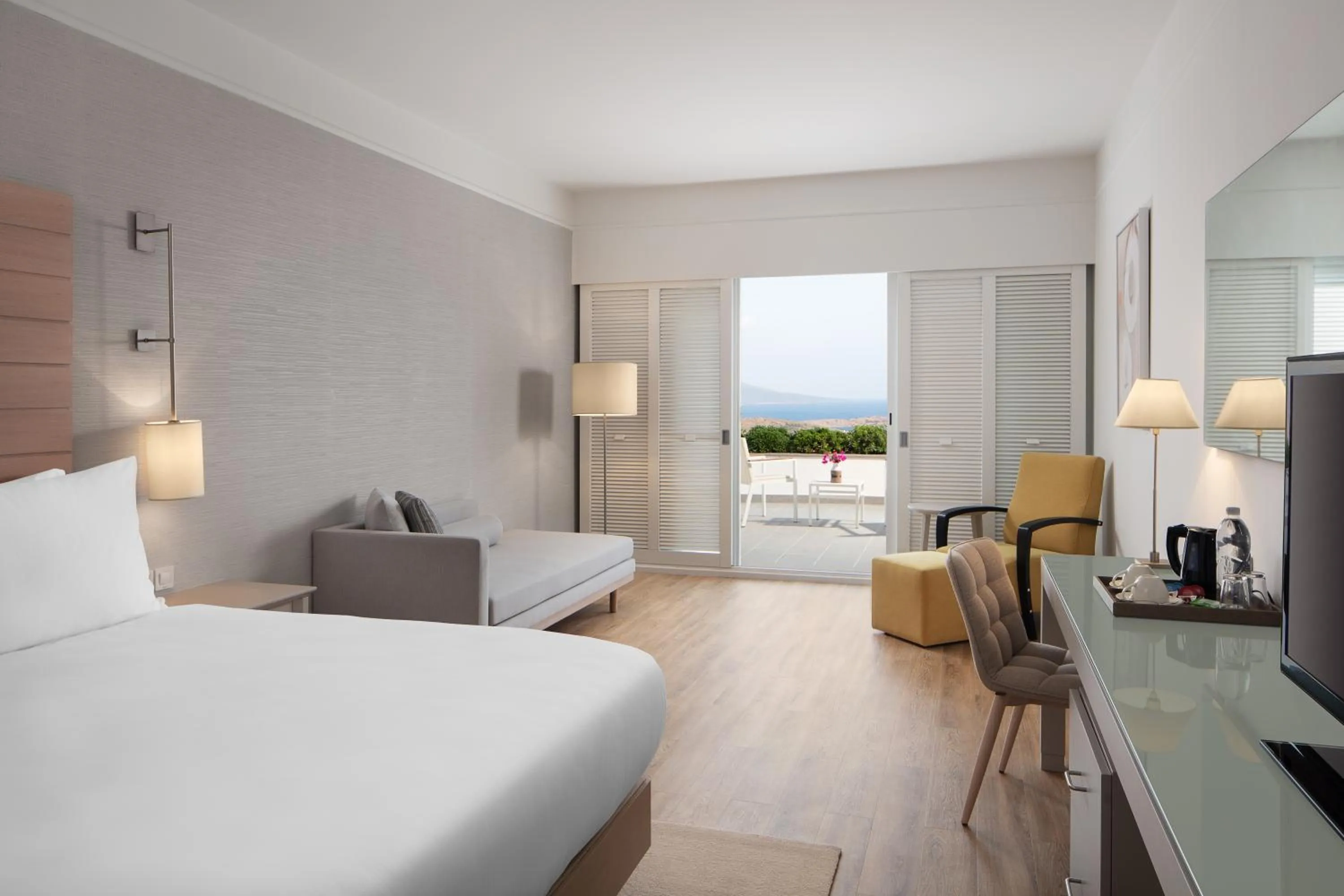 Bed in Doria Hotel Bodrum-City Center