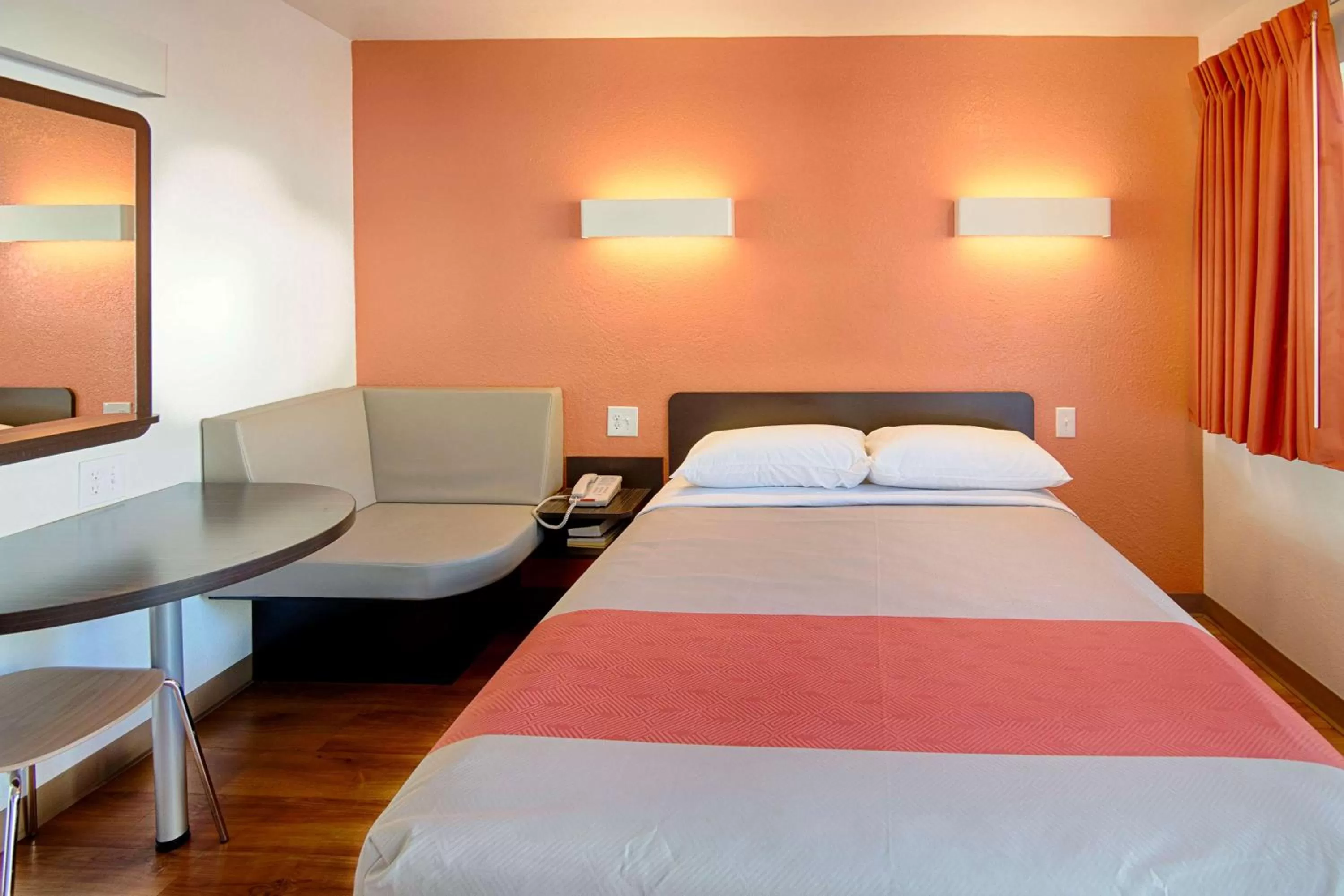 Seating area, Bed in Motel 6-Mammoth Lakes, CA