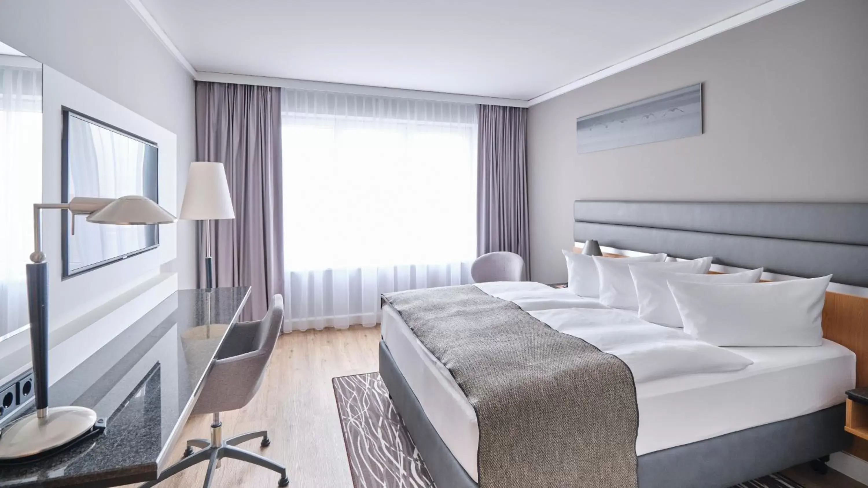 Photo of the whole room, Bed in Holiday Inn Berlin Airport - Conference Centre, an IHG Hotel