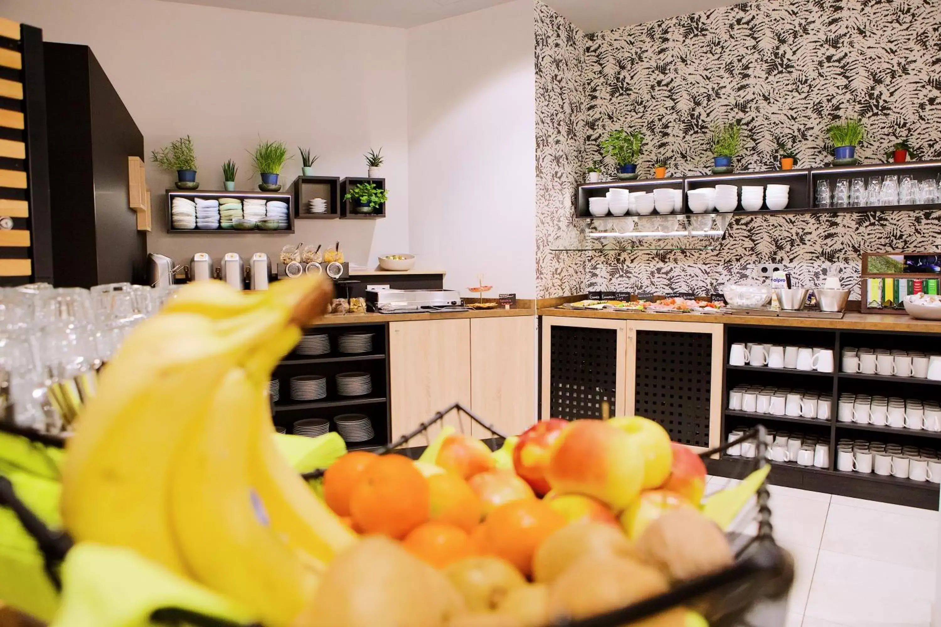 Buffet breakfast in Aparthotel Adagio Access Freiburg Buffet breakfast in Aparthotel Adagio Access Freiburg