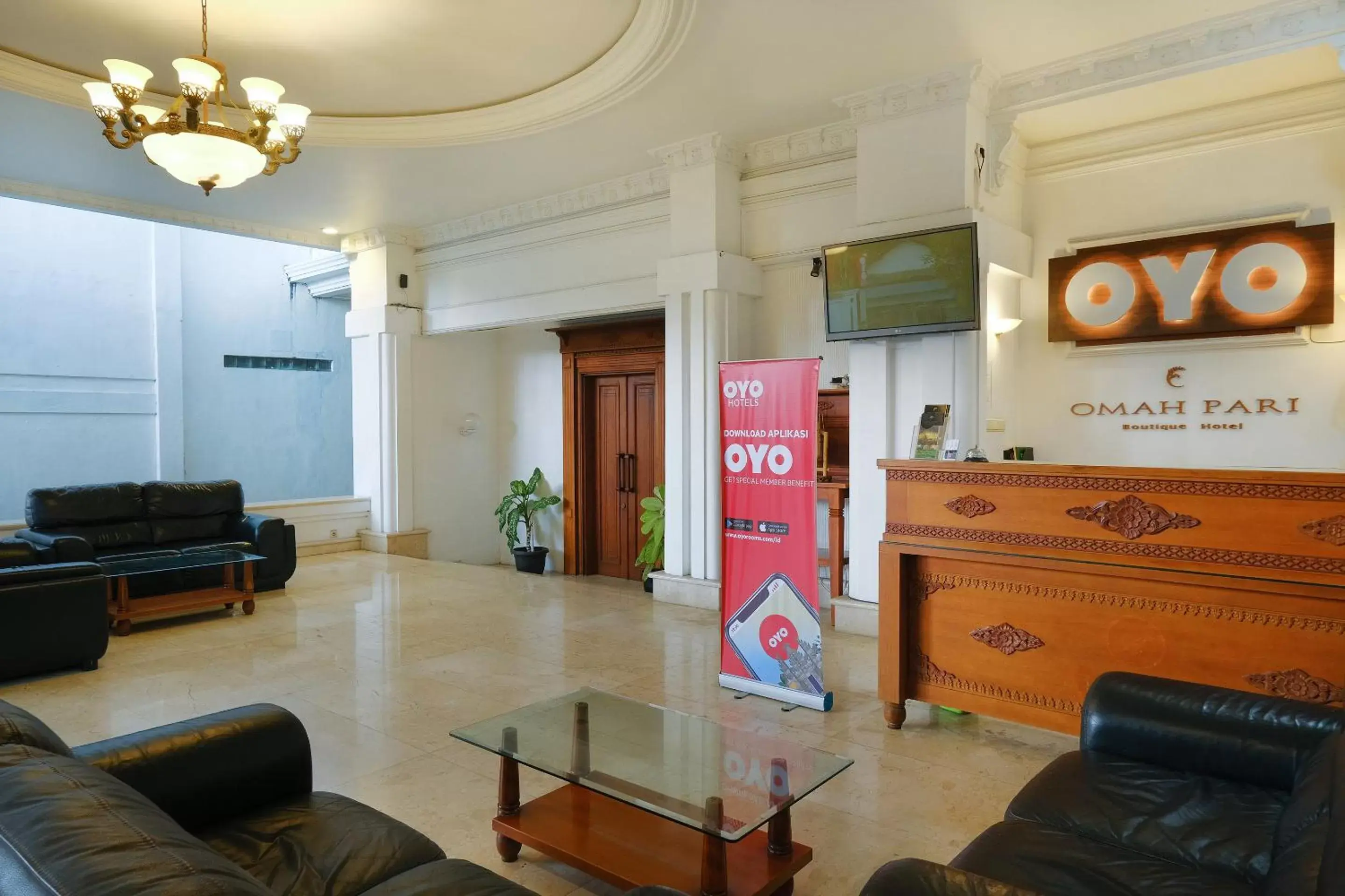 Lobby or reception, Lobby/Reception in Capital O 514 Omah Pari Boutique Hotel