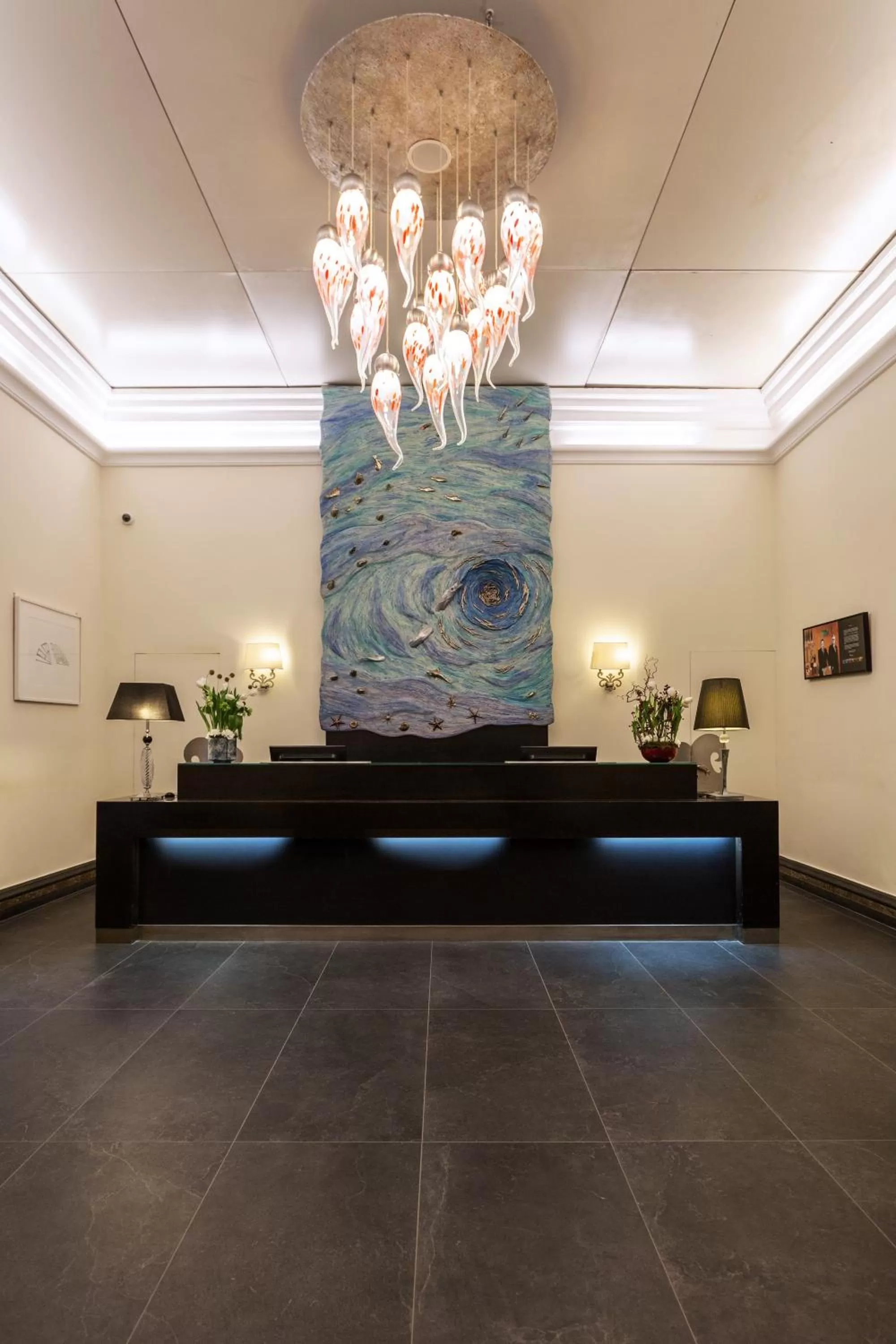 Lobby or reception in Palazzo Caracciolo Naples