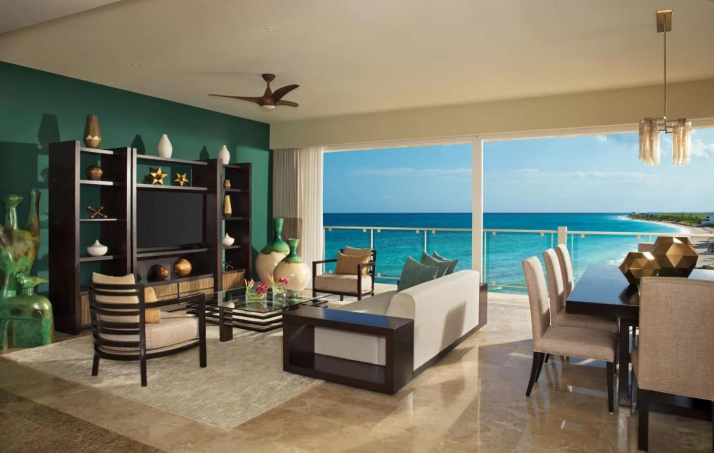 Sea view in Dreams Jade Resort & Spa - All Inclusive