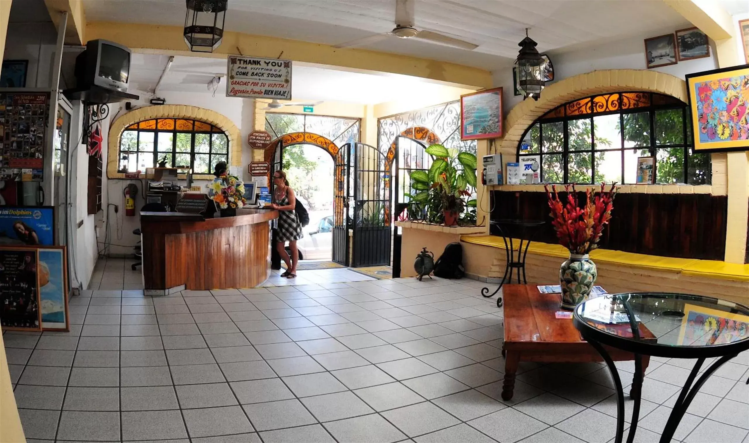 Lobby or reception, Restaurant/Places to Eat in Hotel Villa del Mar Tradicional