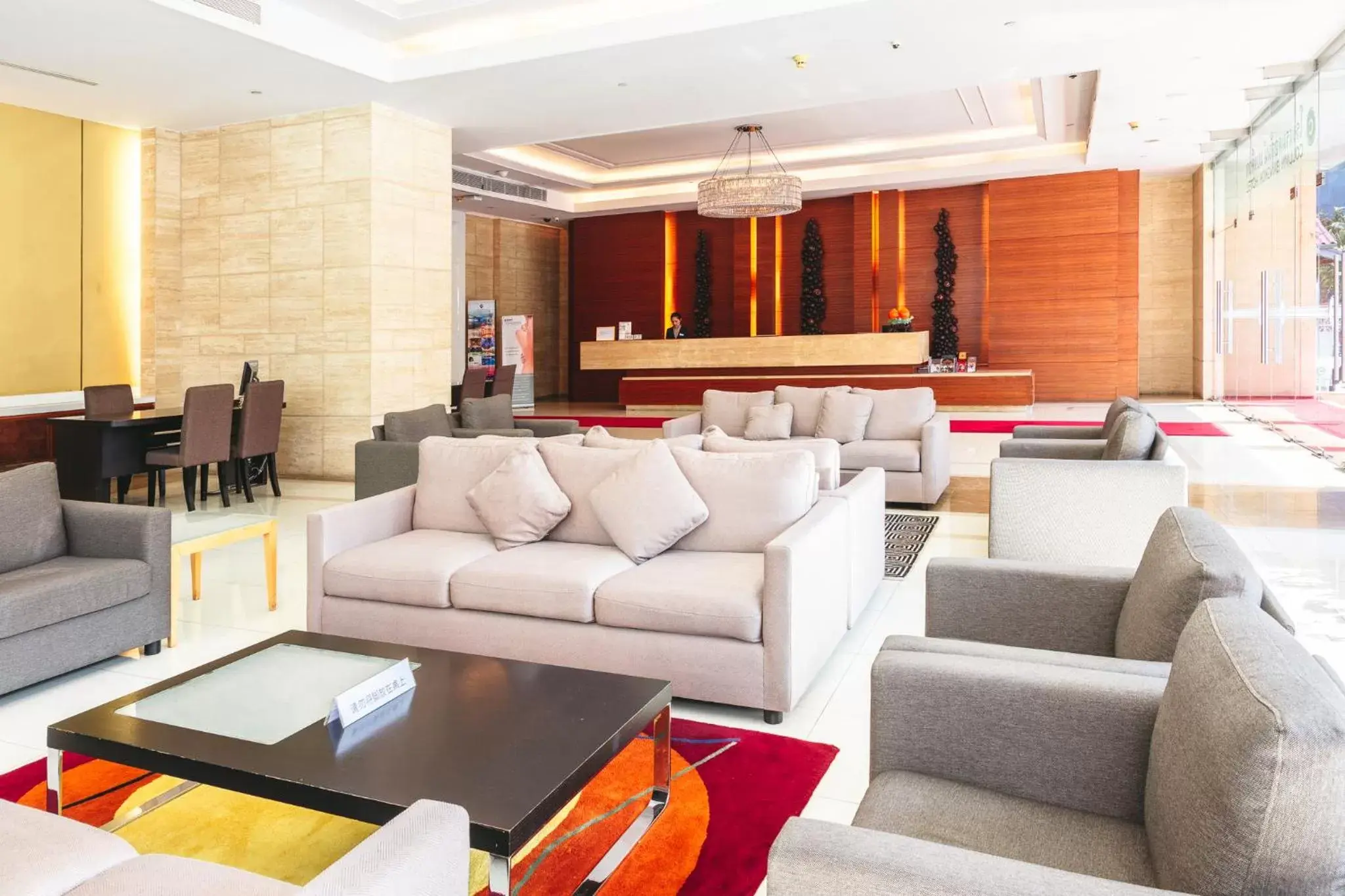 Lobby or reception, Seating Area in Column Bangkok Hotel