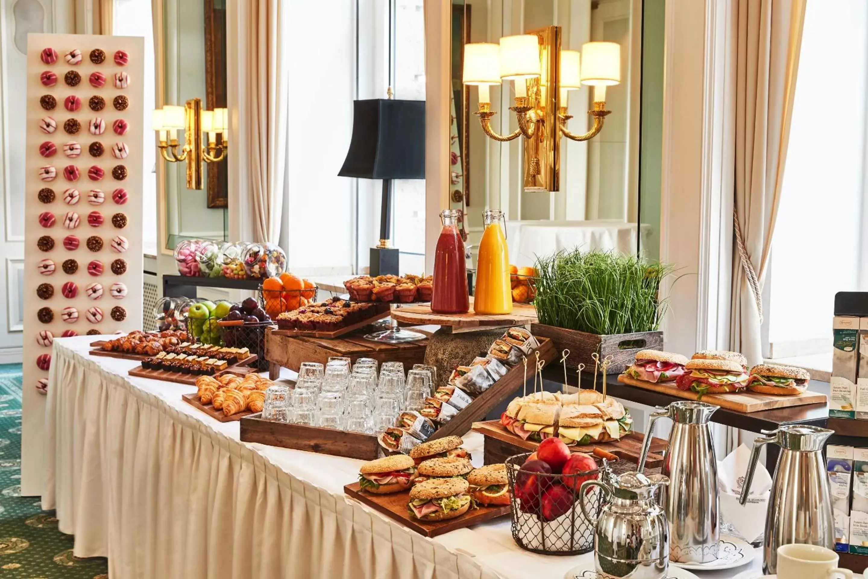 Meeting/conference room, Food in Steigenberger Icon Parkhotel Düsseldorf