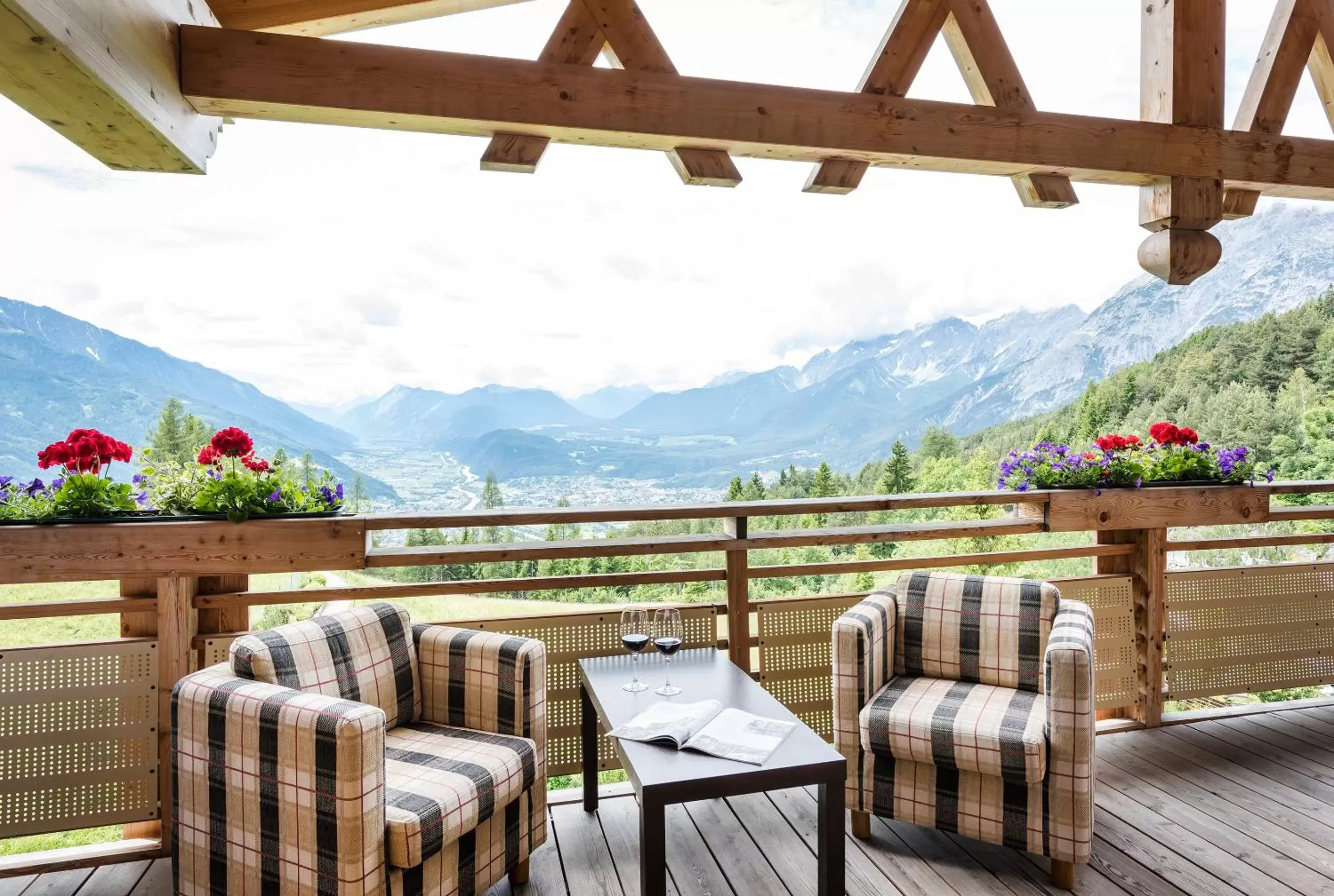 View (from property/room), Mountain View in Inntaler Hof