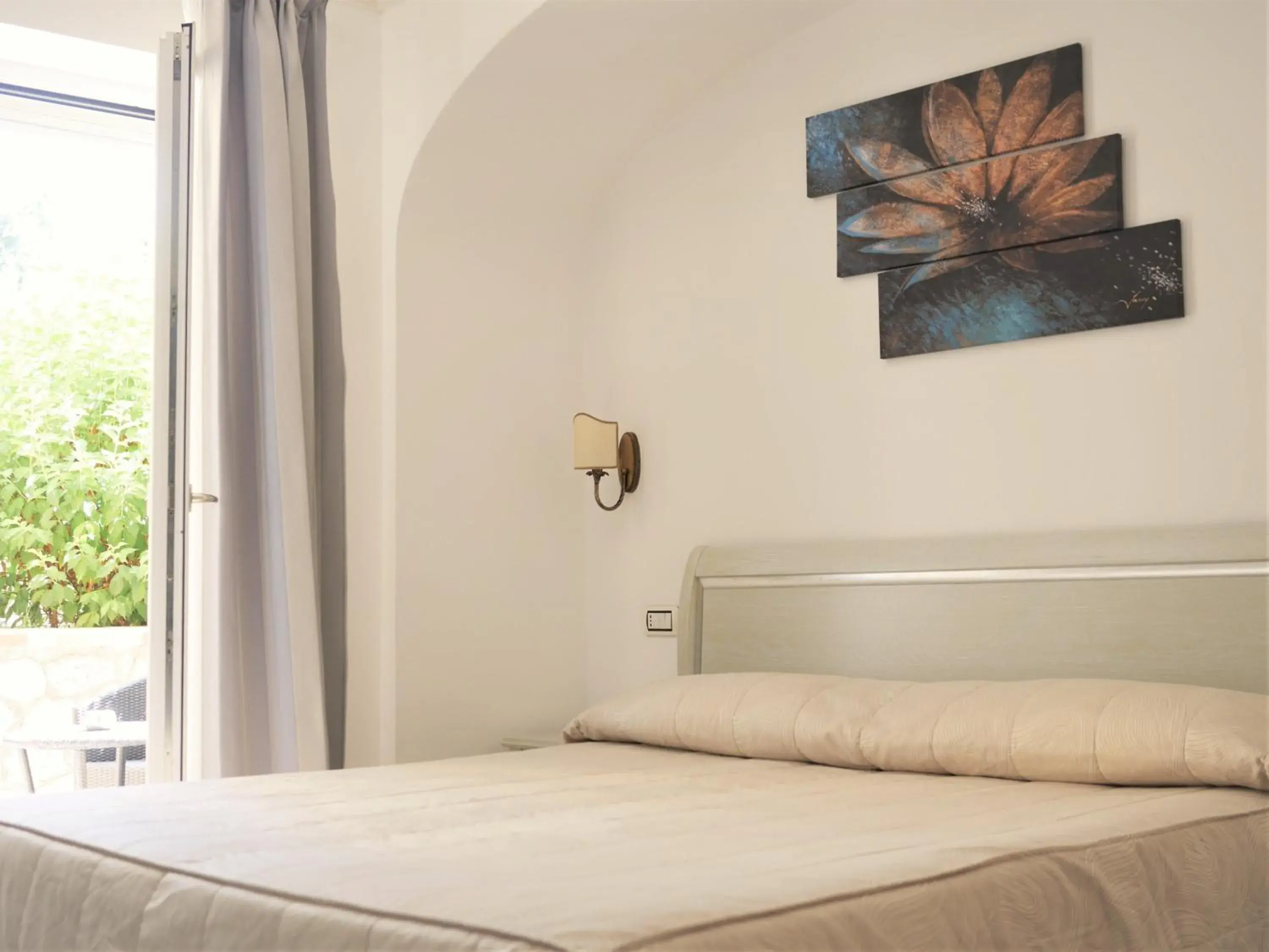 Bed in Hotel Villa Ceselle