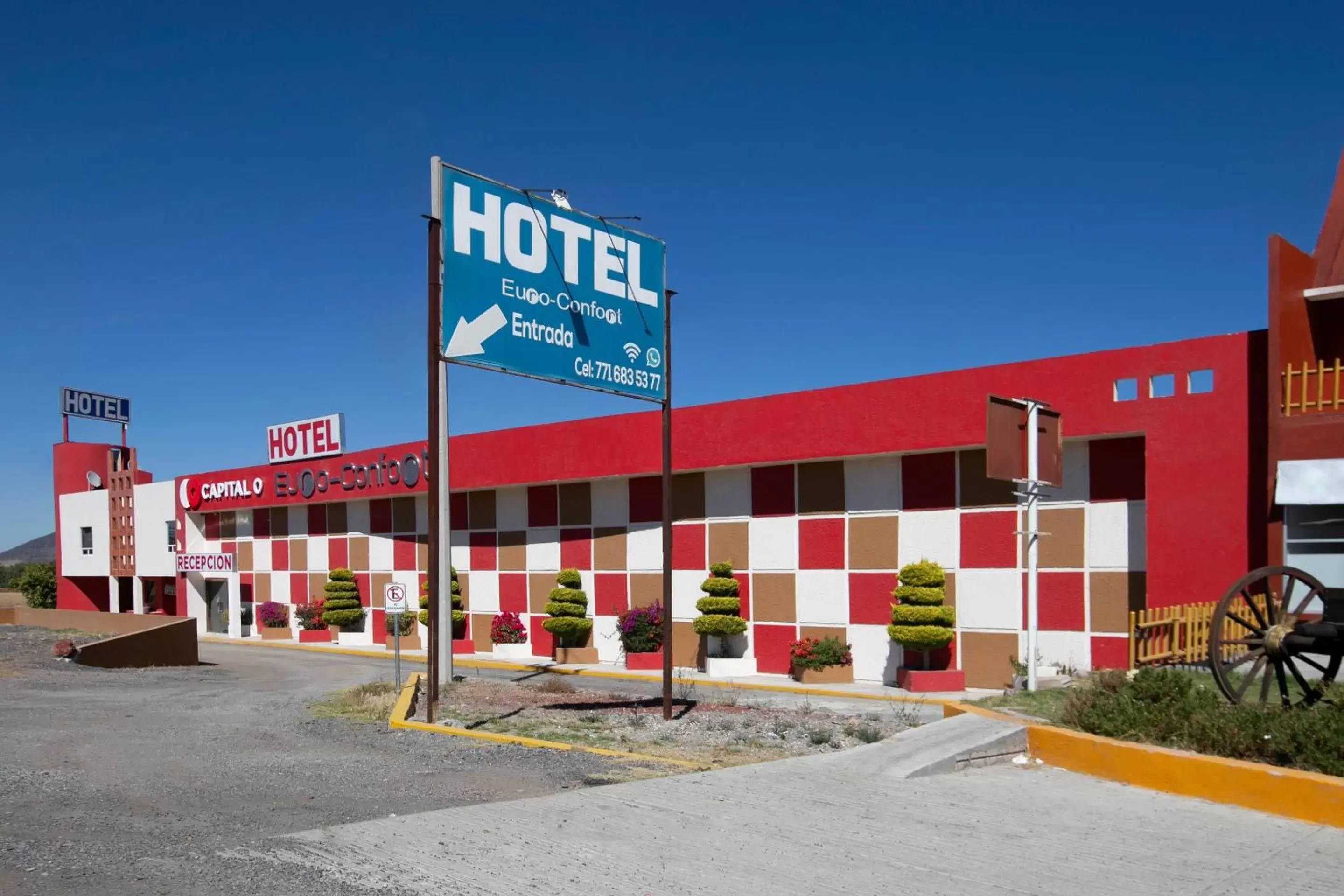 Property Building in Hotel Euro Confort,Pachuca