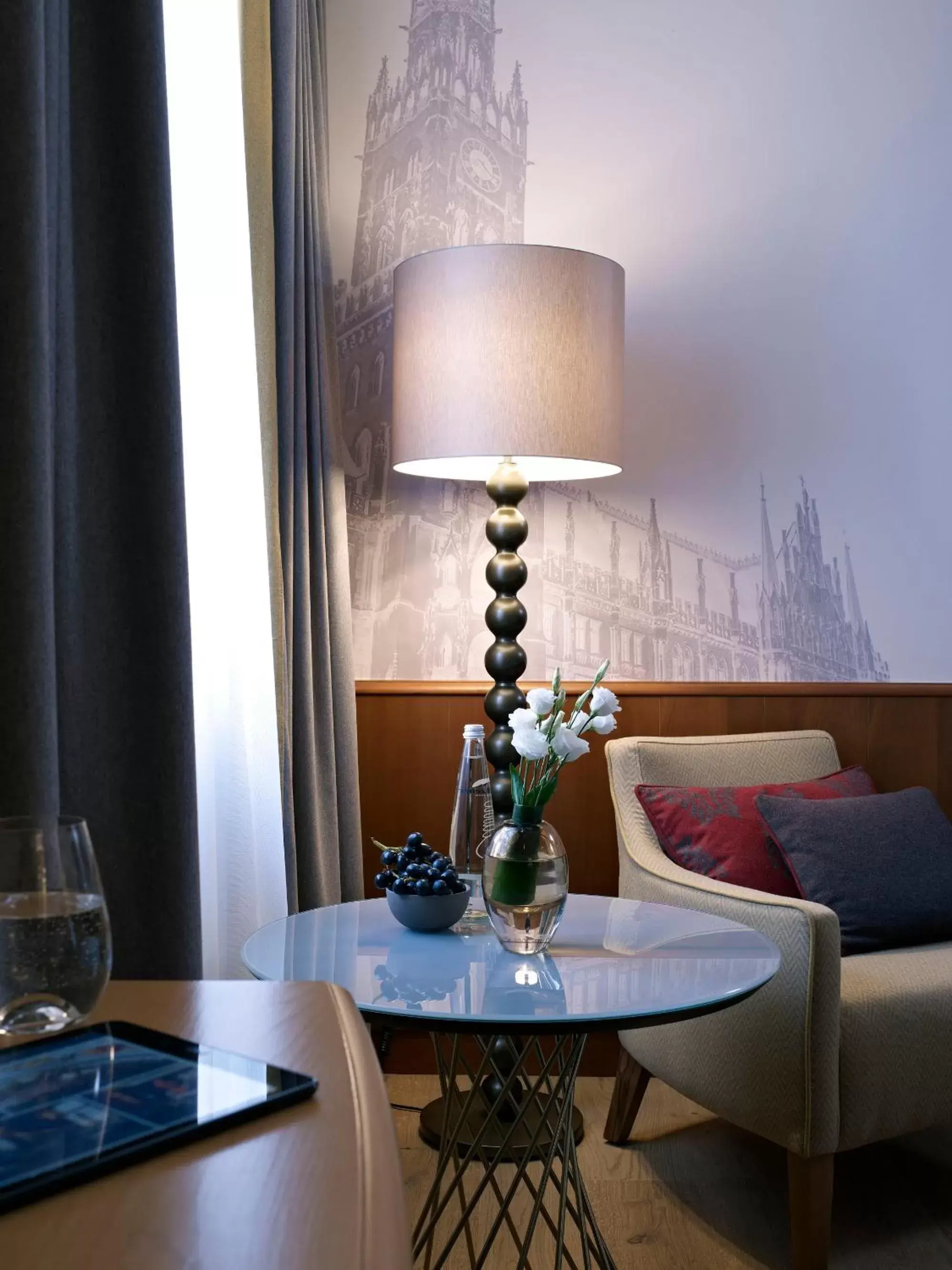 Decorative detail, Seating Area in Platzl Hotel - Superior