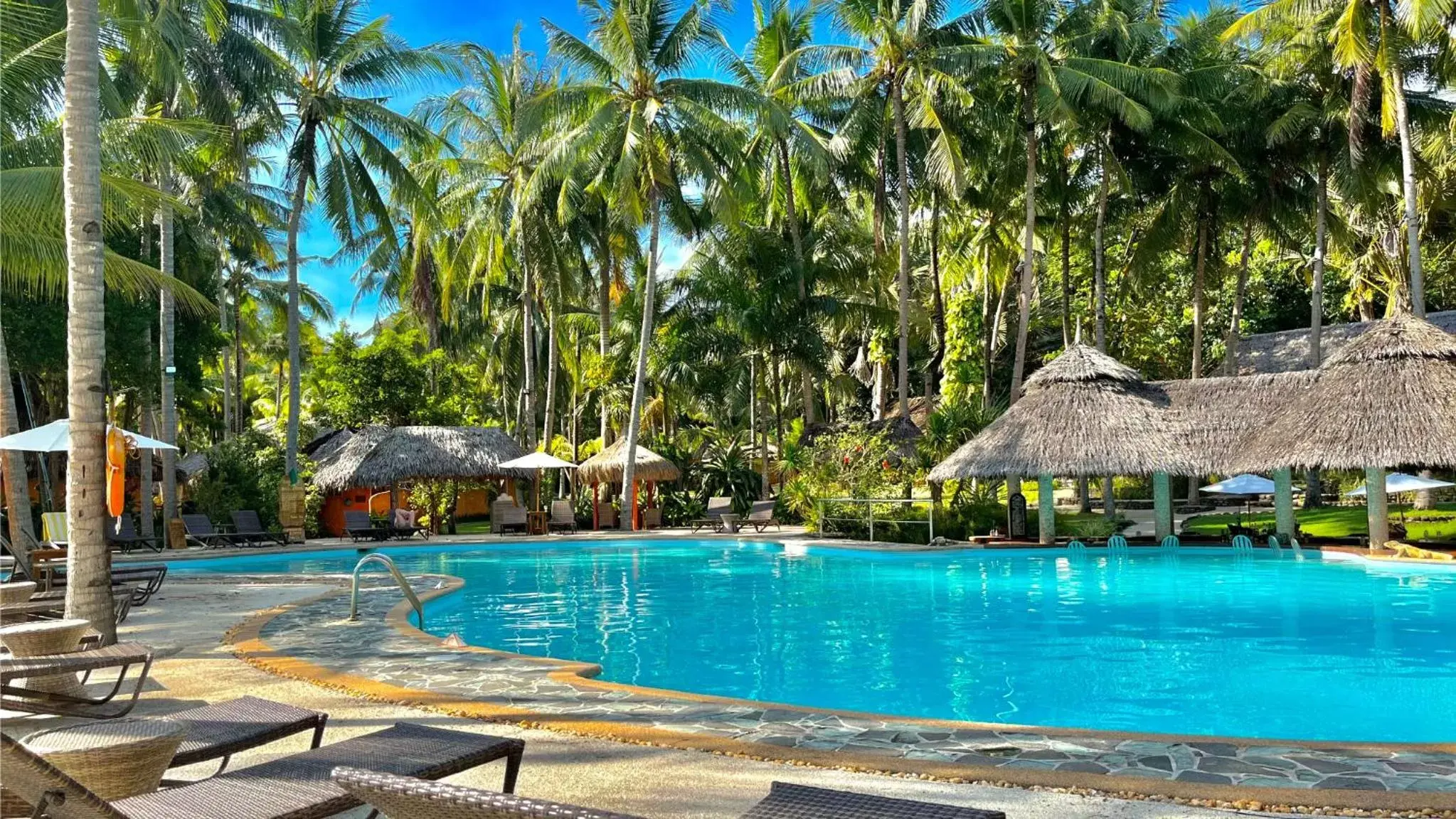 Swimming Pool in Coco Grove Beach Resort, Siquijor Island