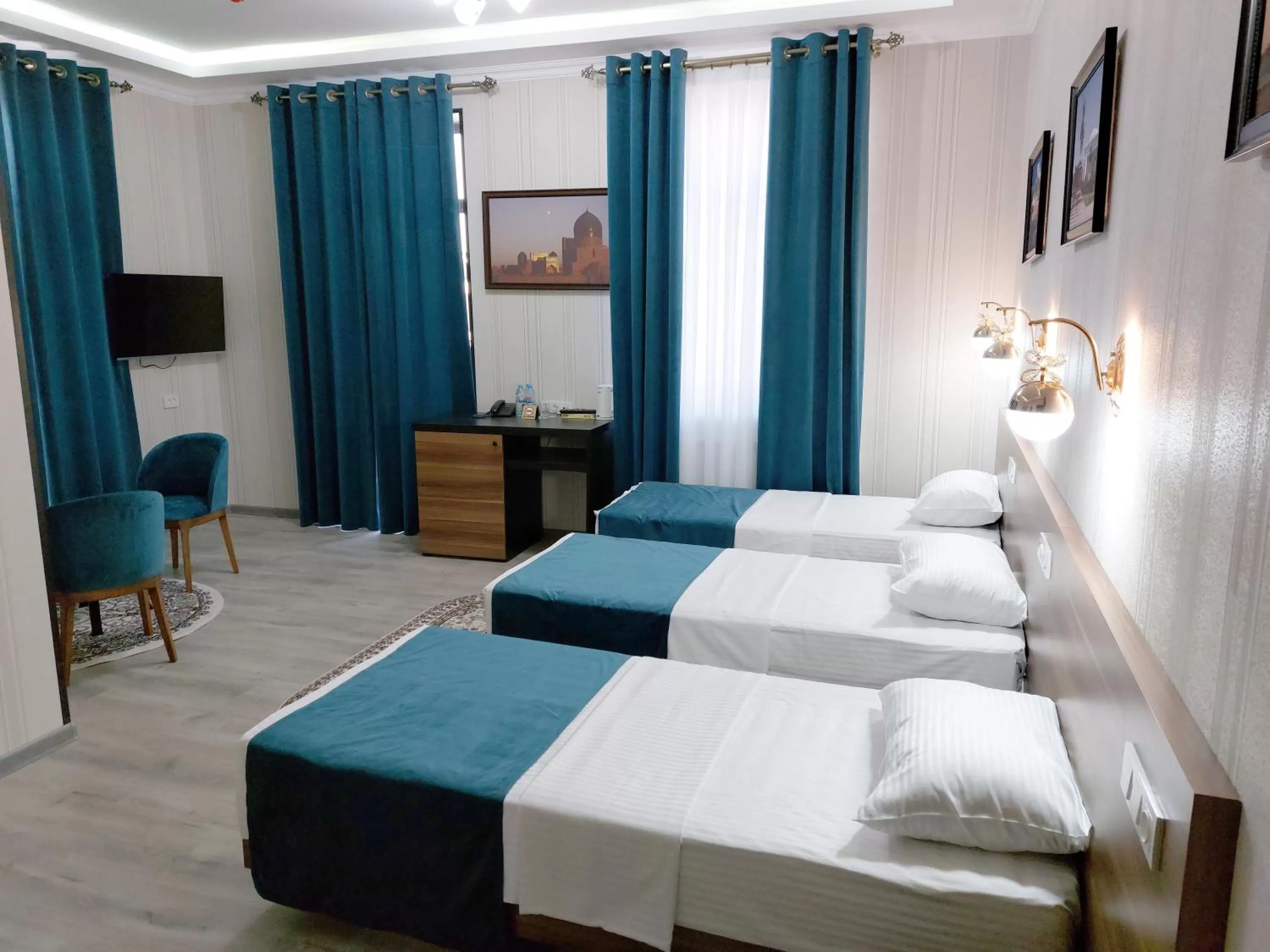 Photo of the whole room, Bed in Garden Plaza Bukhara