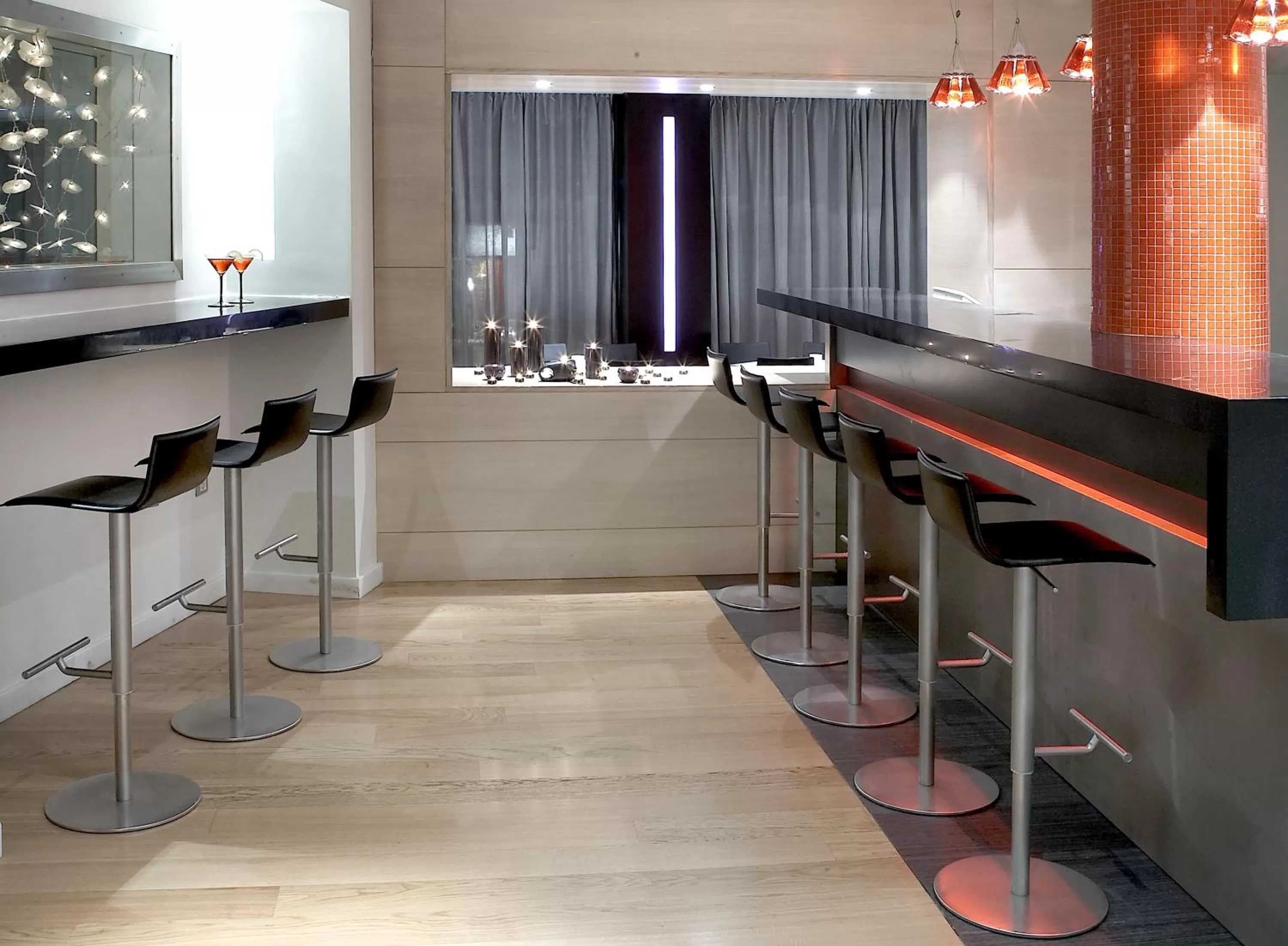 Lounge or bar in Domotel Olympia