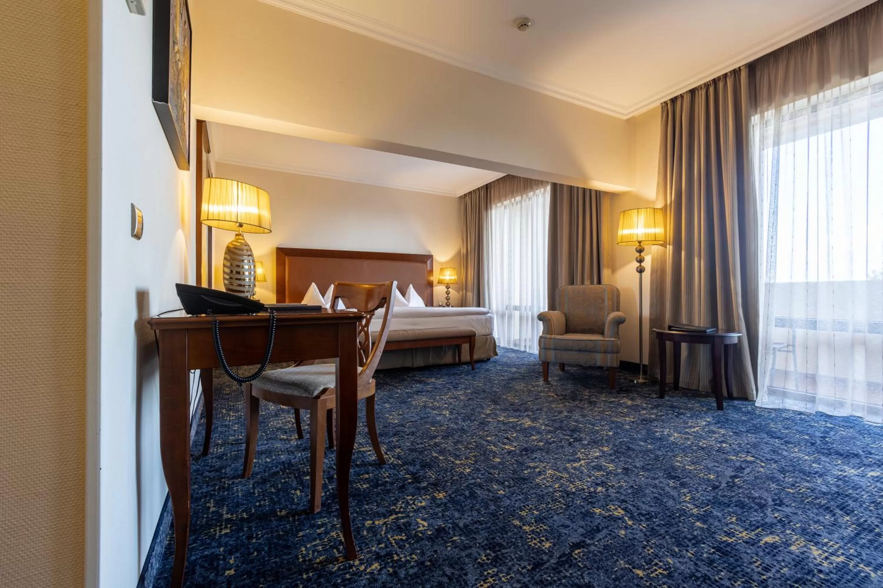 Bed in Primoretz Grand Hotel & Spa