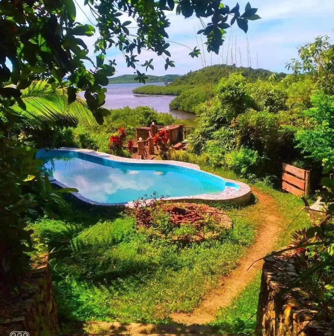 Swimming Pool in Sanctuaria Treehouses Busuanga