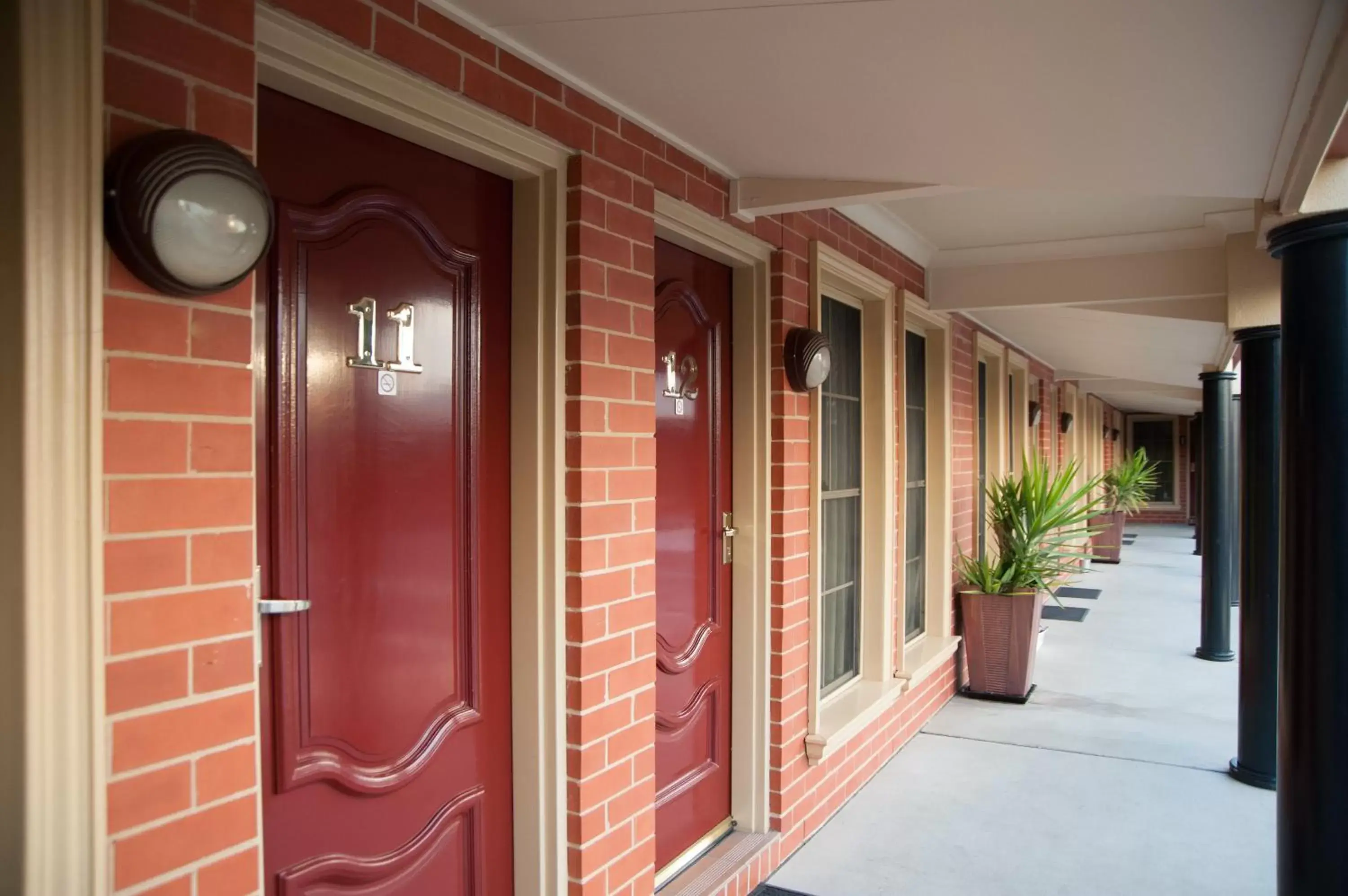 Decorative detail in Georgian Motor Lodge