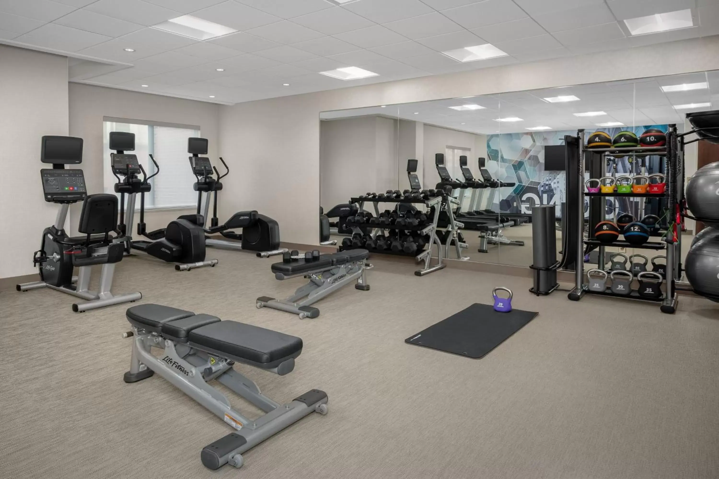 Fitness centre/facilities, Fitness Center/Facilities in SpringHill Suites by Marriott Atlanta Buford/Mall of Georgia
