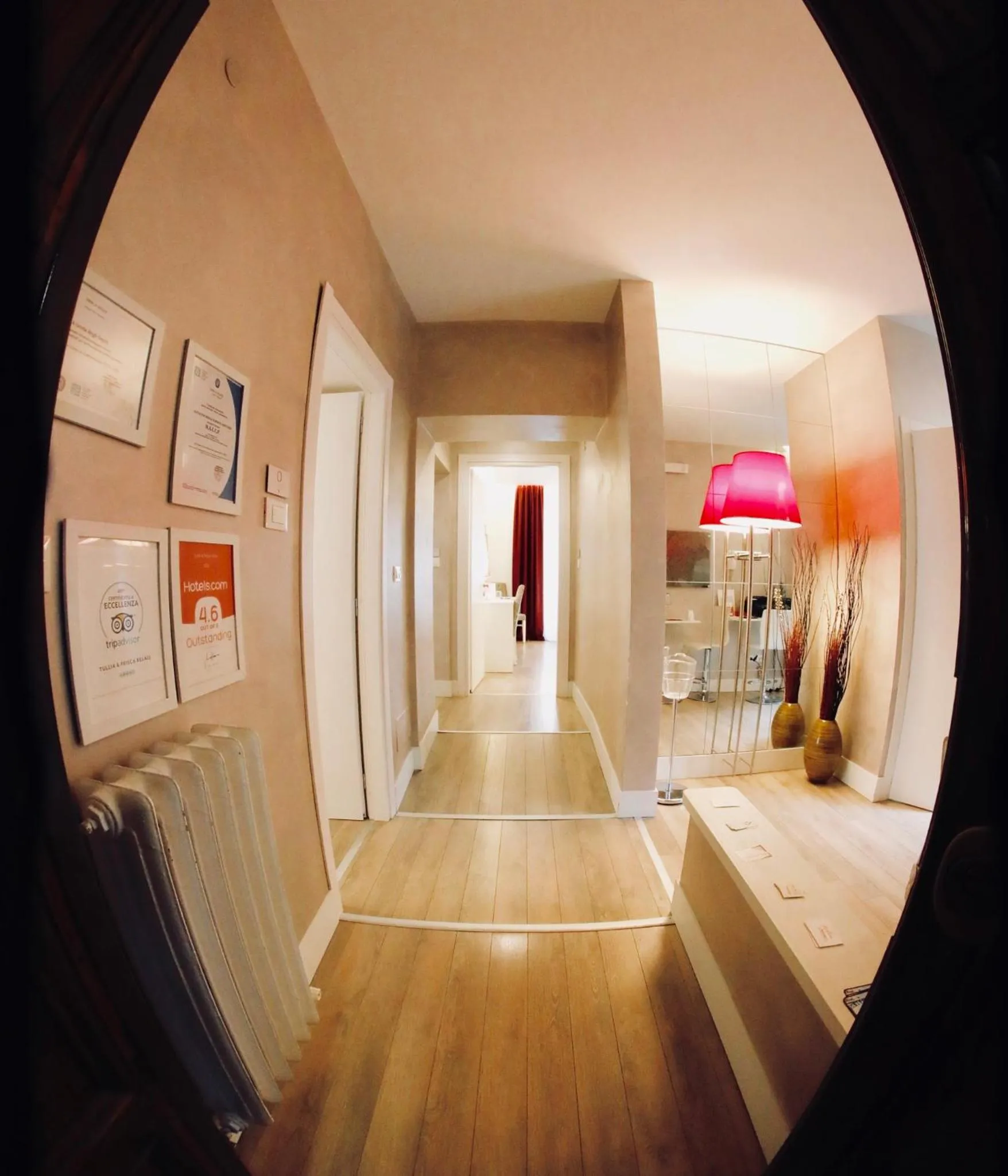 Lobby or reception in Tullia&Prisca Relais