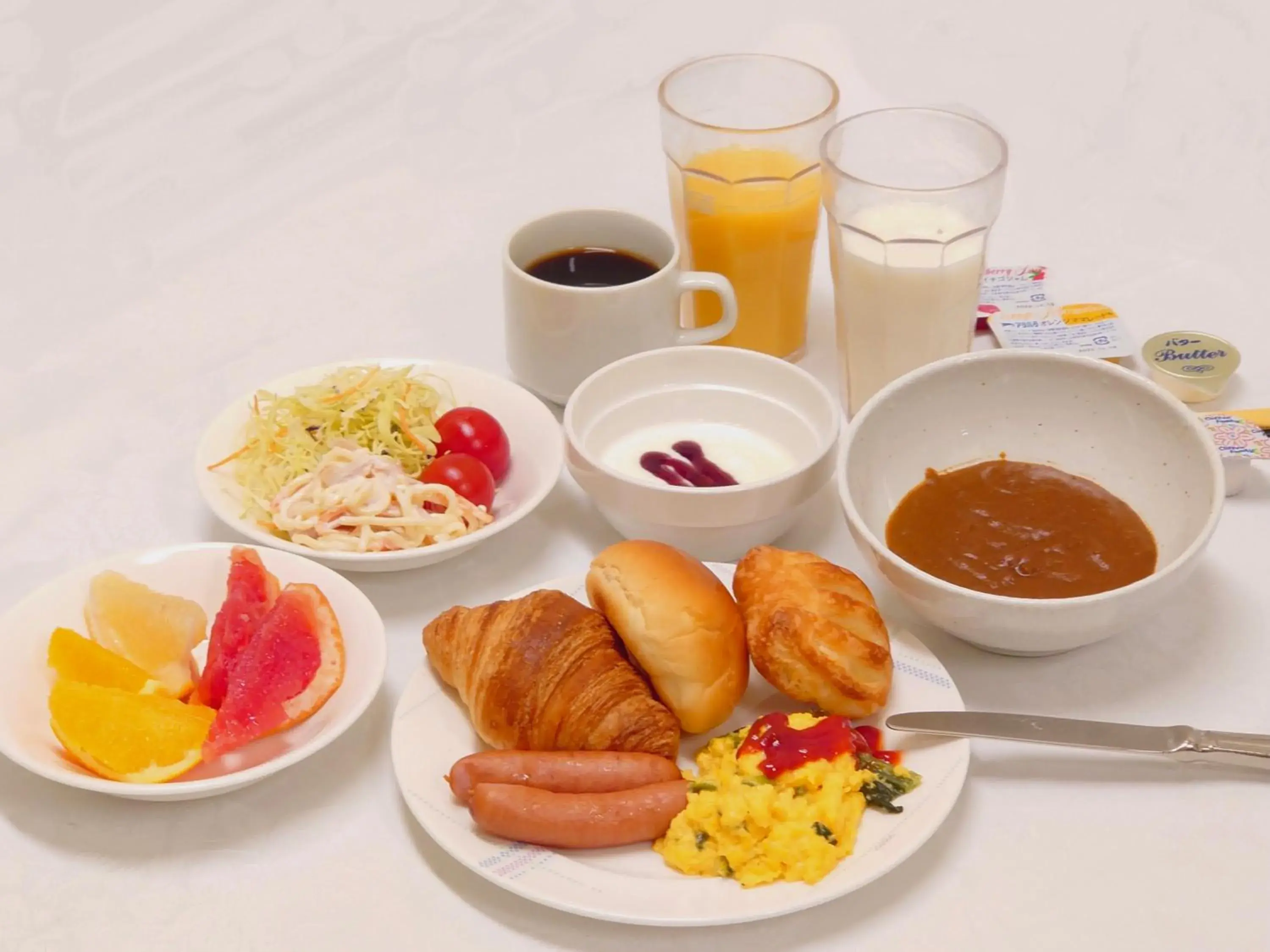 Breakfast in Smile Hotel Kyoto Shijo