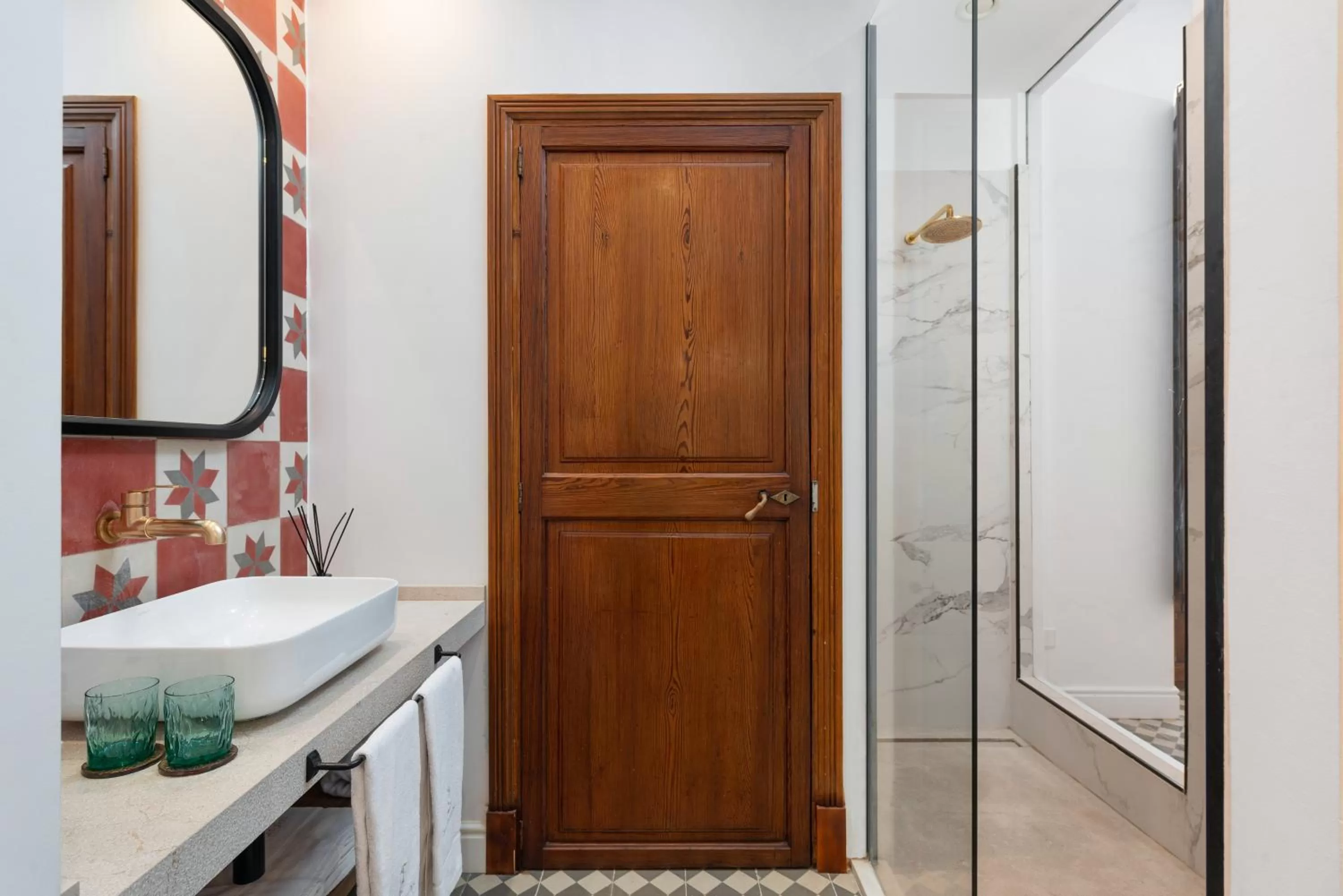 Shower in Hotel Can Quetglas