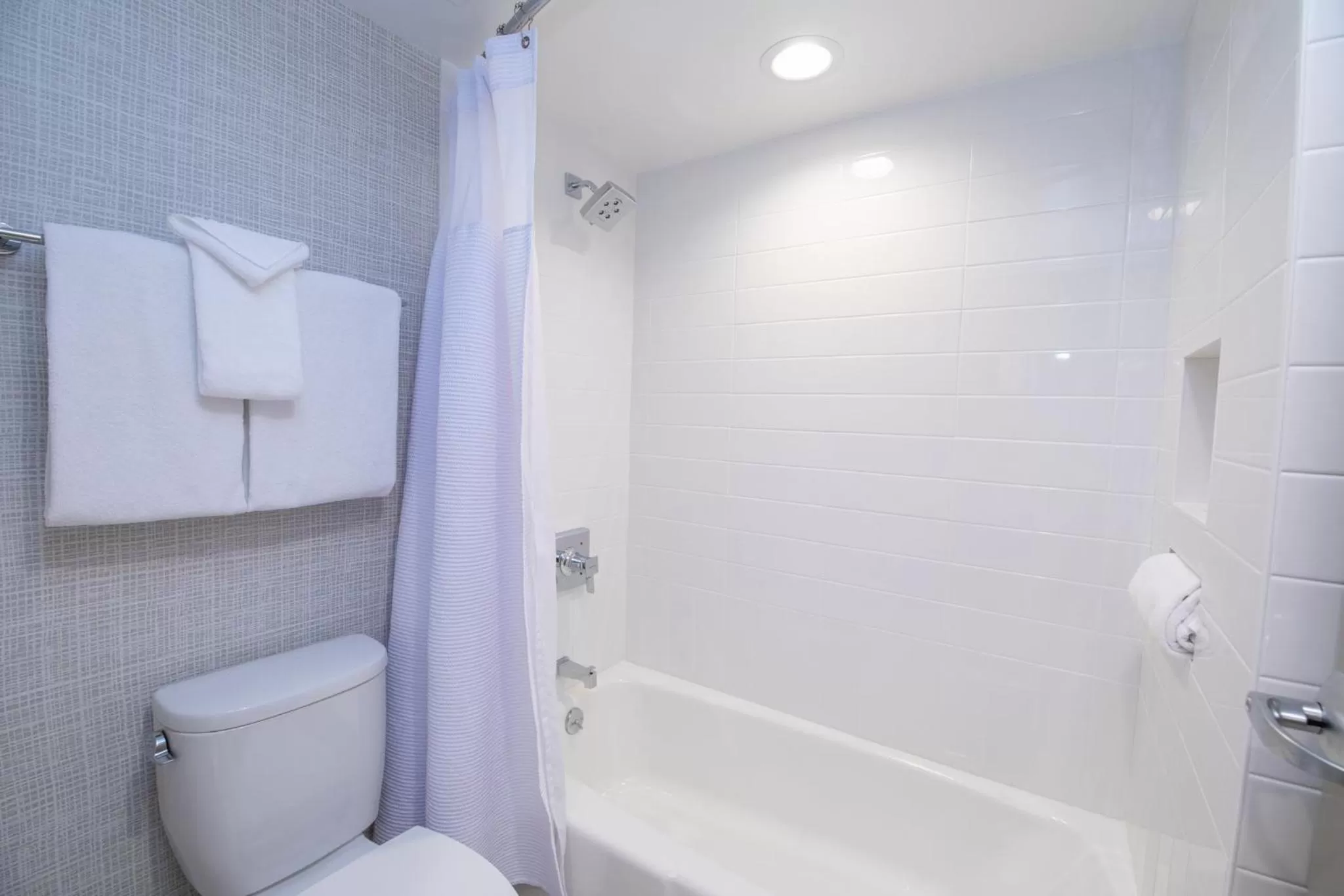 Bathroom in Crowne Plaza Providence-Warwick (Airport) by IHG