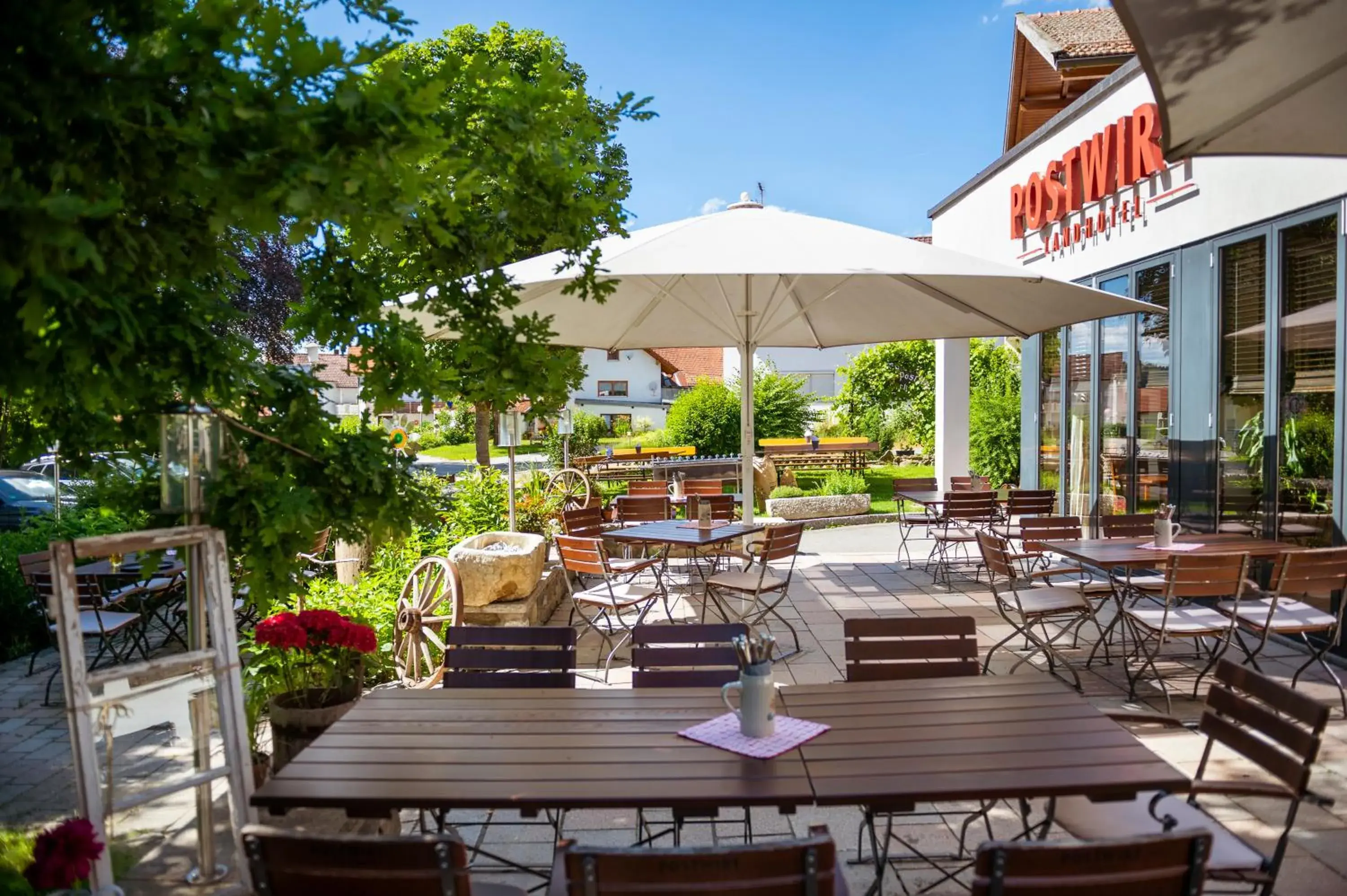 Balcony/Terrace in Landhotel Postwirt