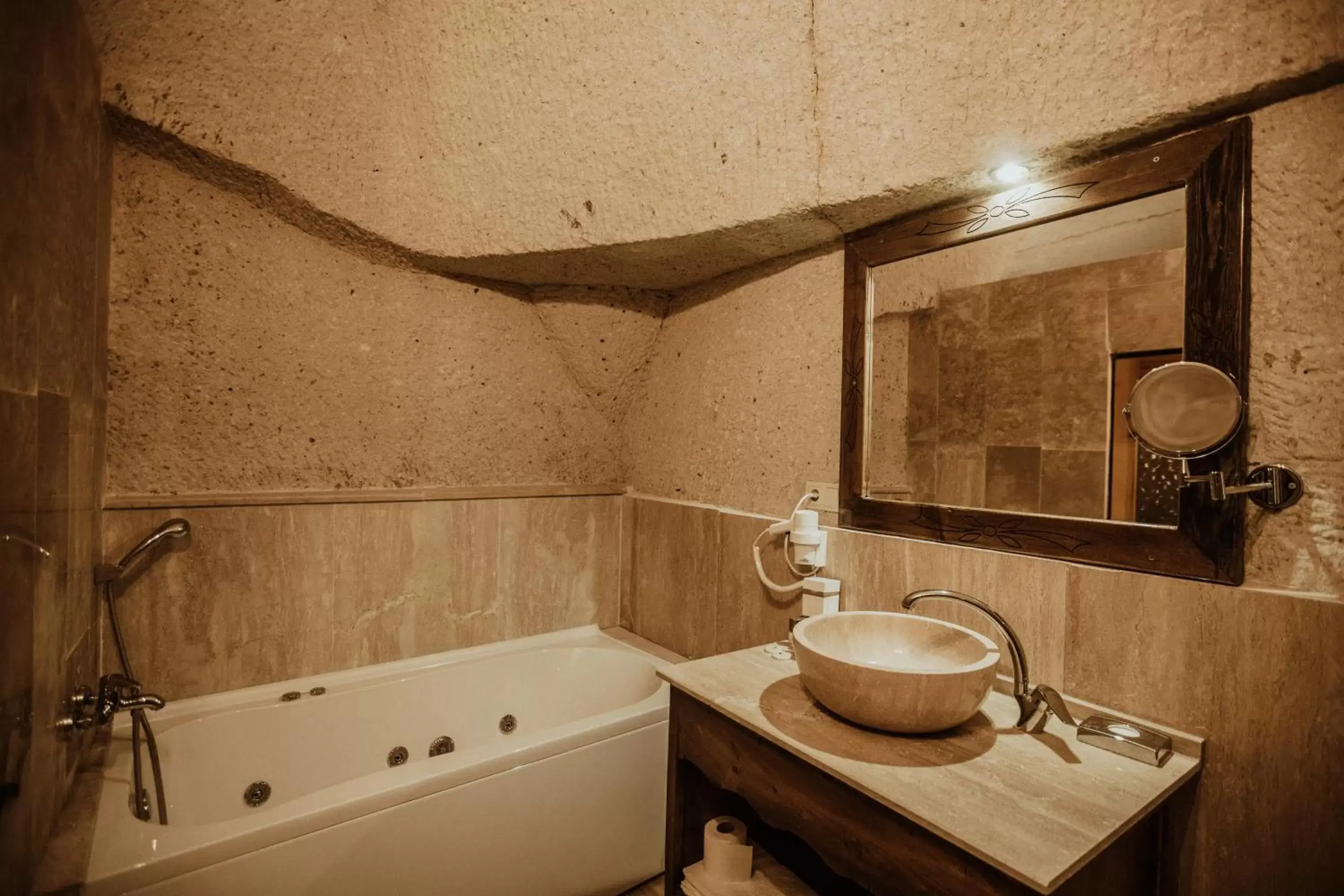 Bathroom in Alia Cave Hotel