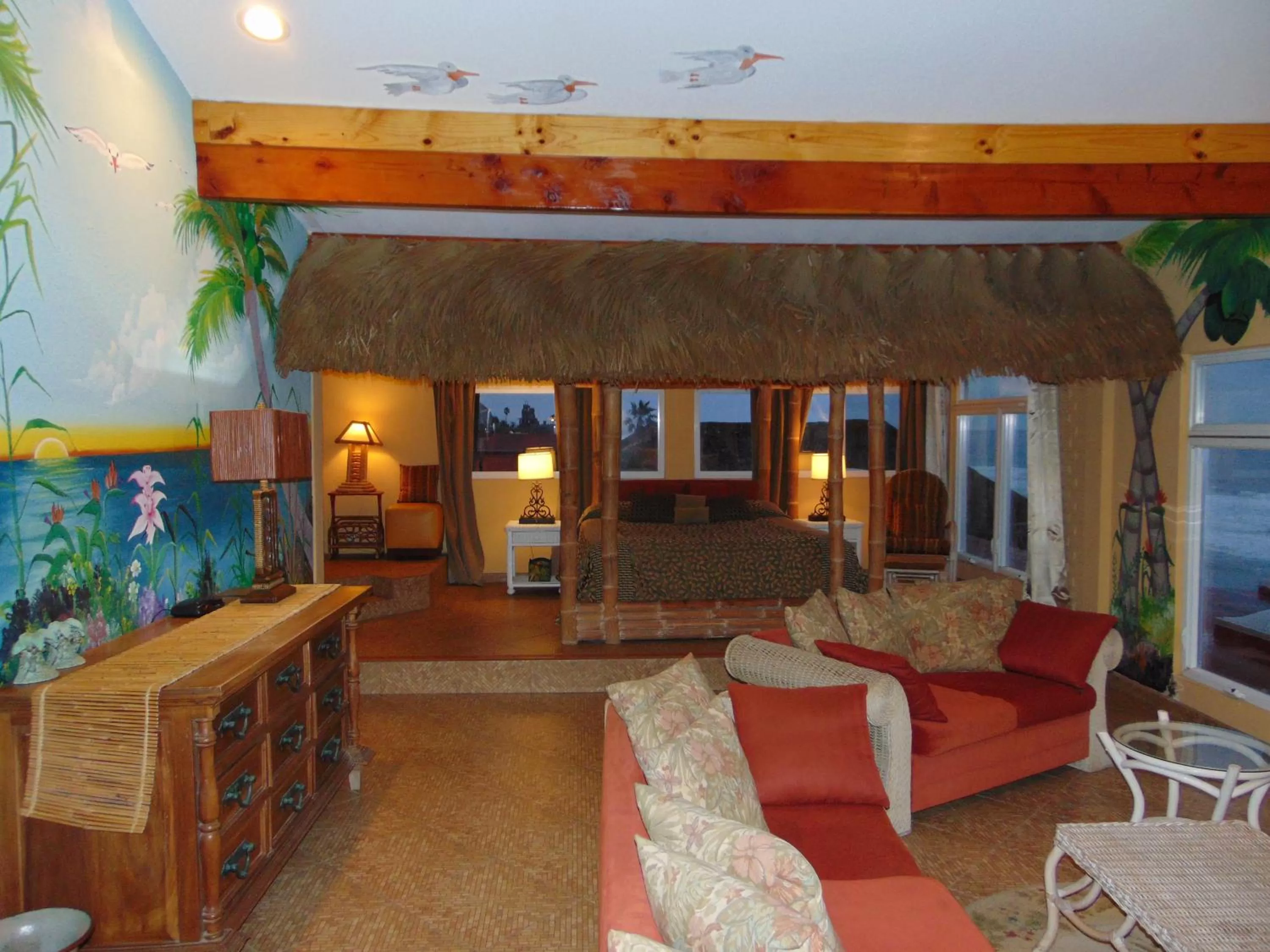 Living room in Poco Cielo Hotel