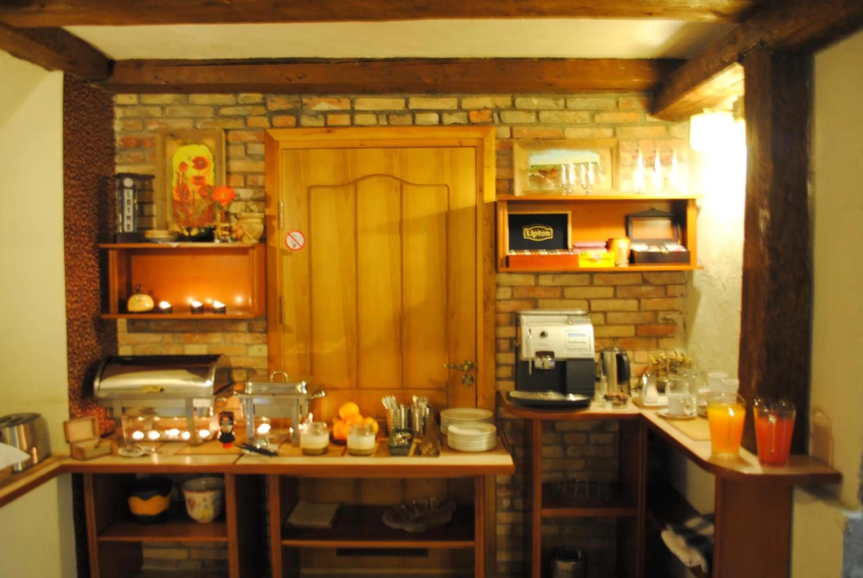 Food and drinks in Hotel Vilhelmine