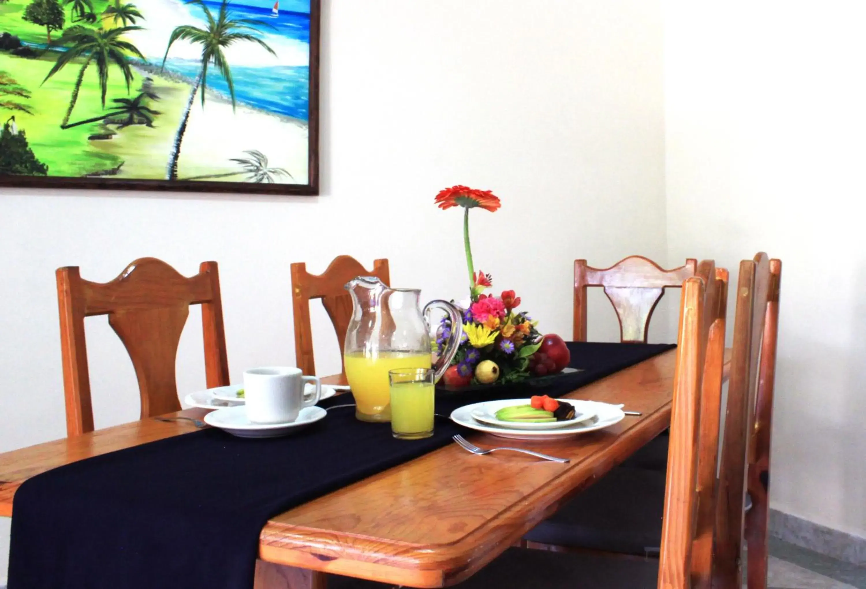 Dining area in Coral Ixtapa