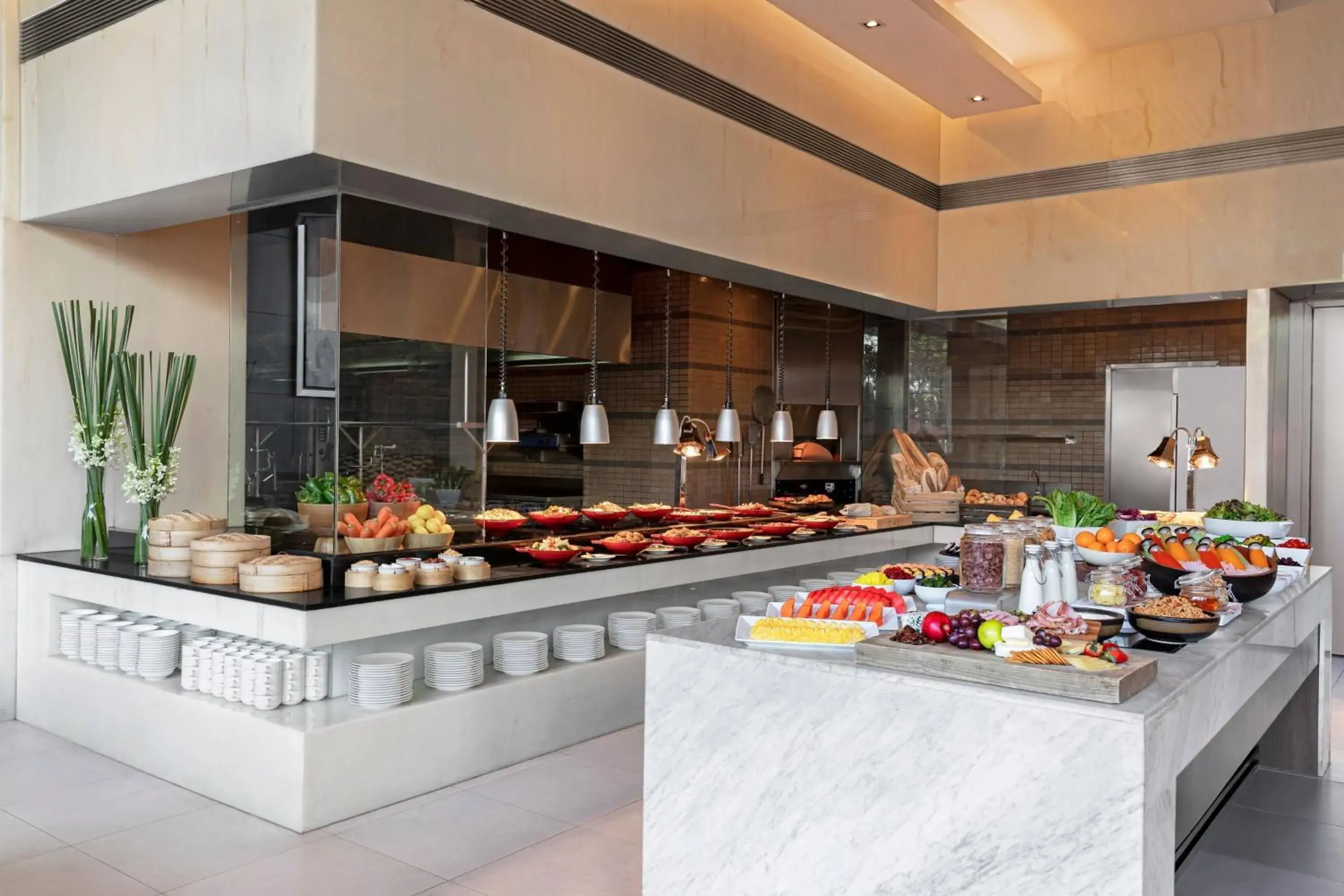 Breakfast, Food in Marriott Executive Apartments Sukhumvit Park