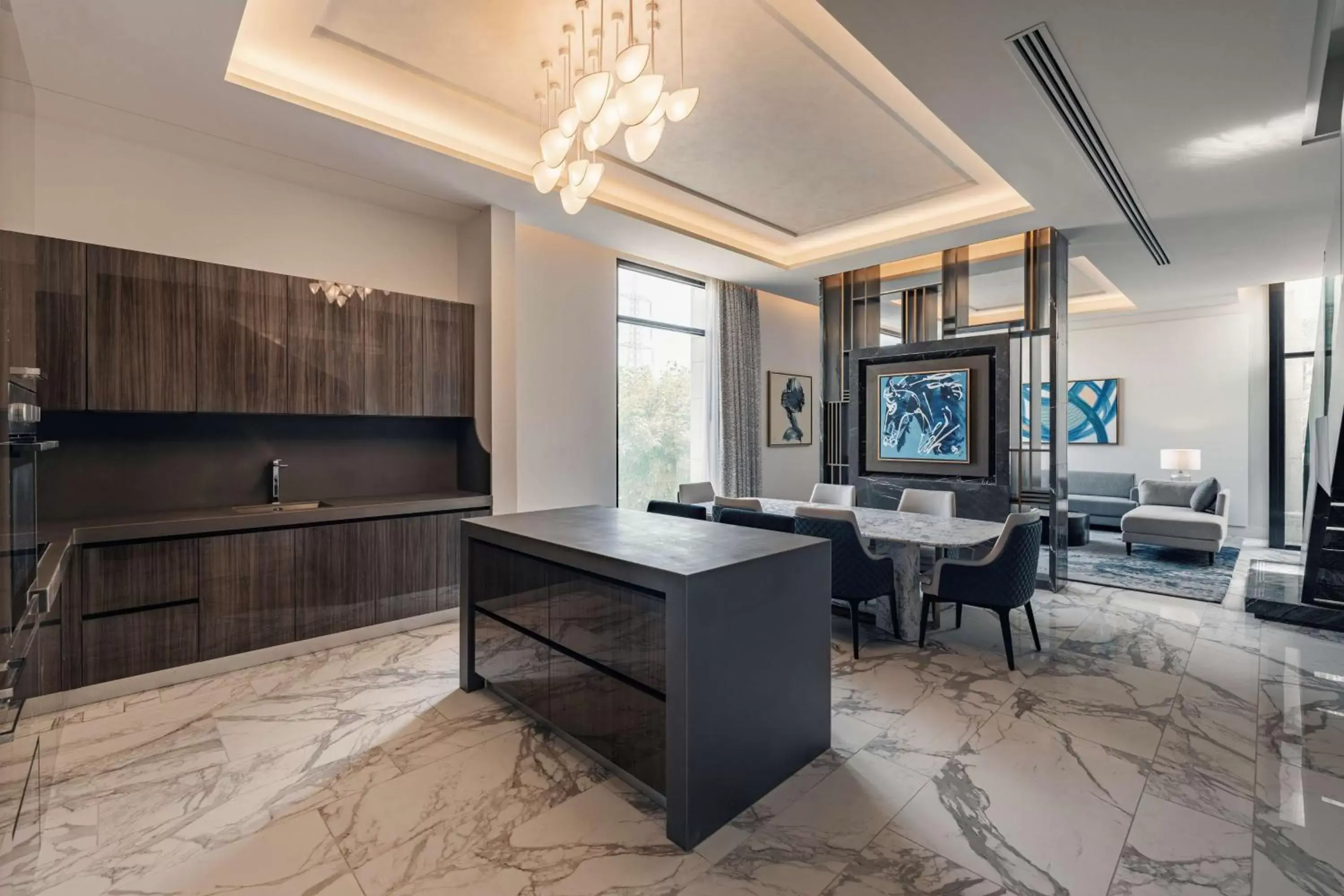 Kitchen or kitchenette in Mansard Riyadh, a Radisson Collection Hotel