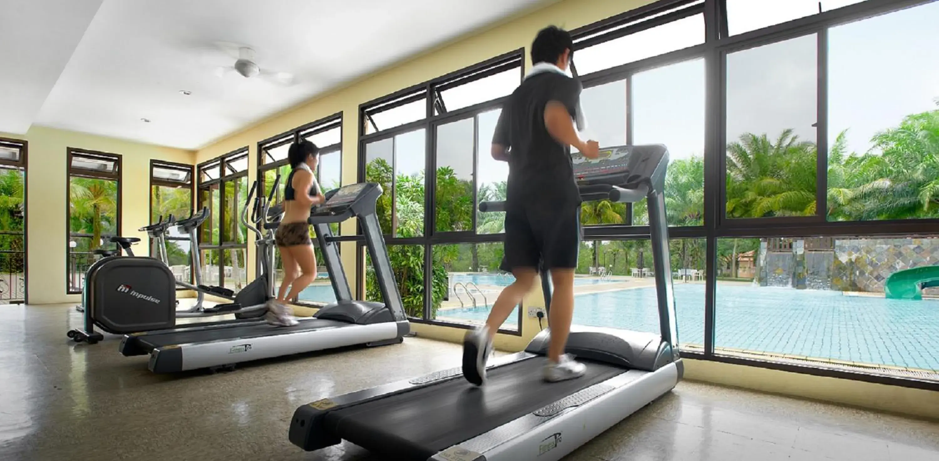 Fitness centre/facilities in Cinta Sayang Resort